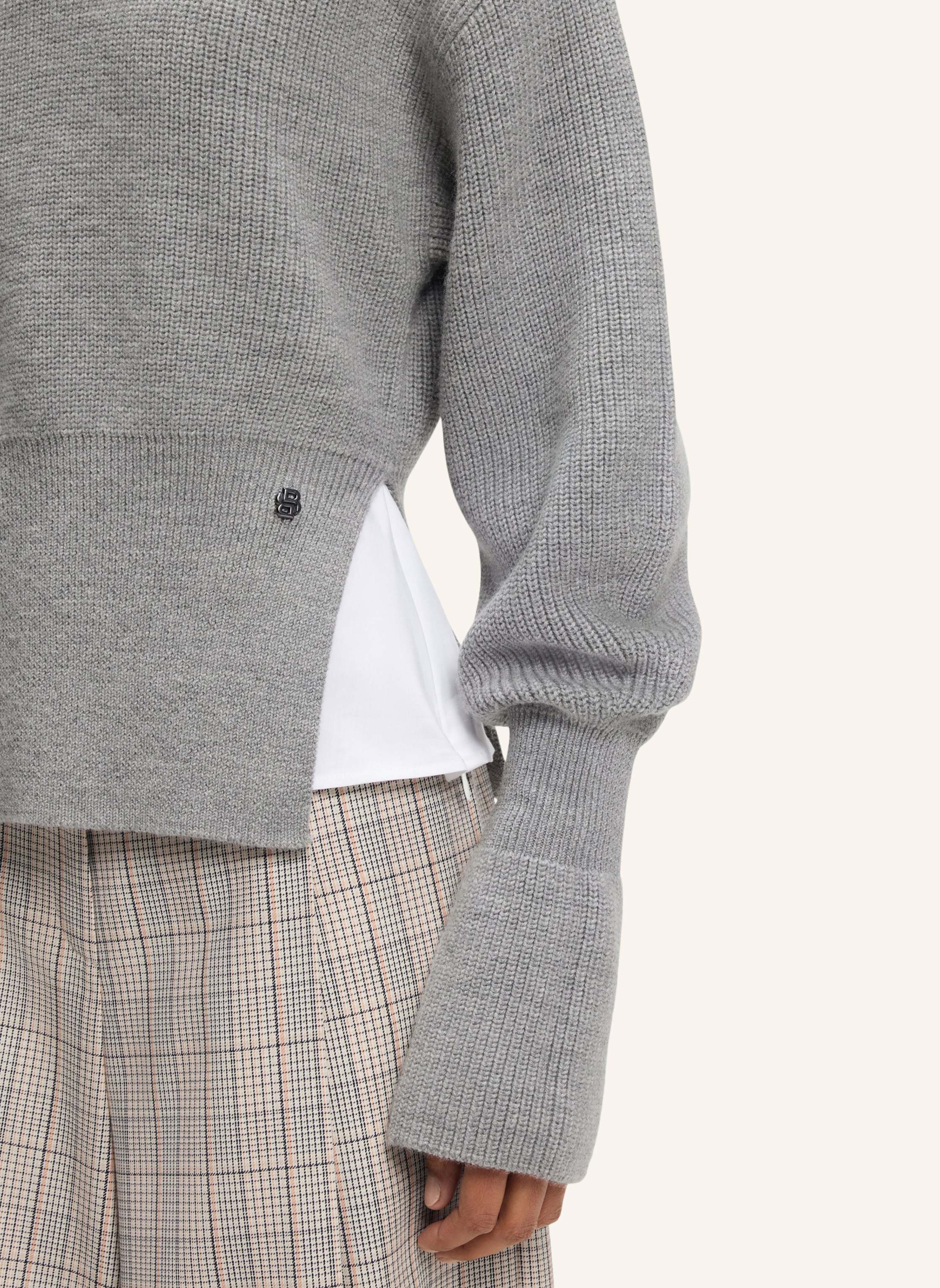 Thumbnail - Boss Pullover Fotus Regular Fit grau