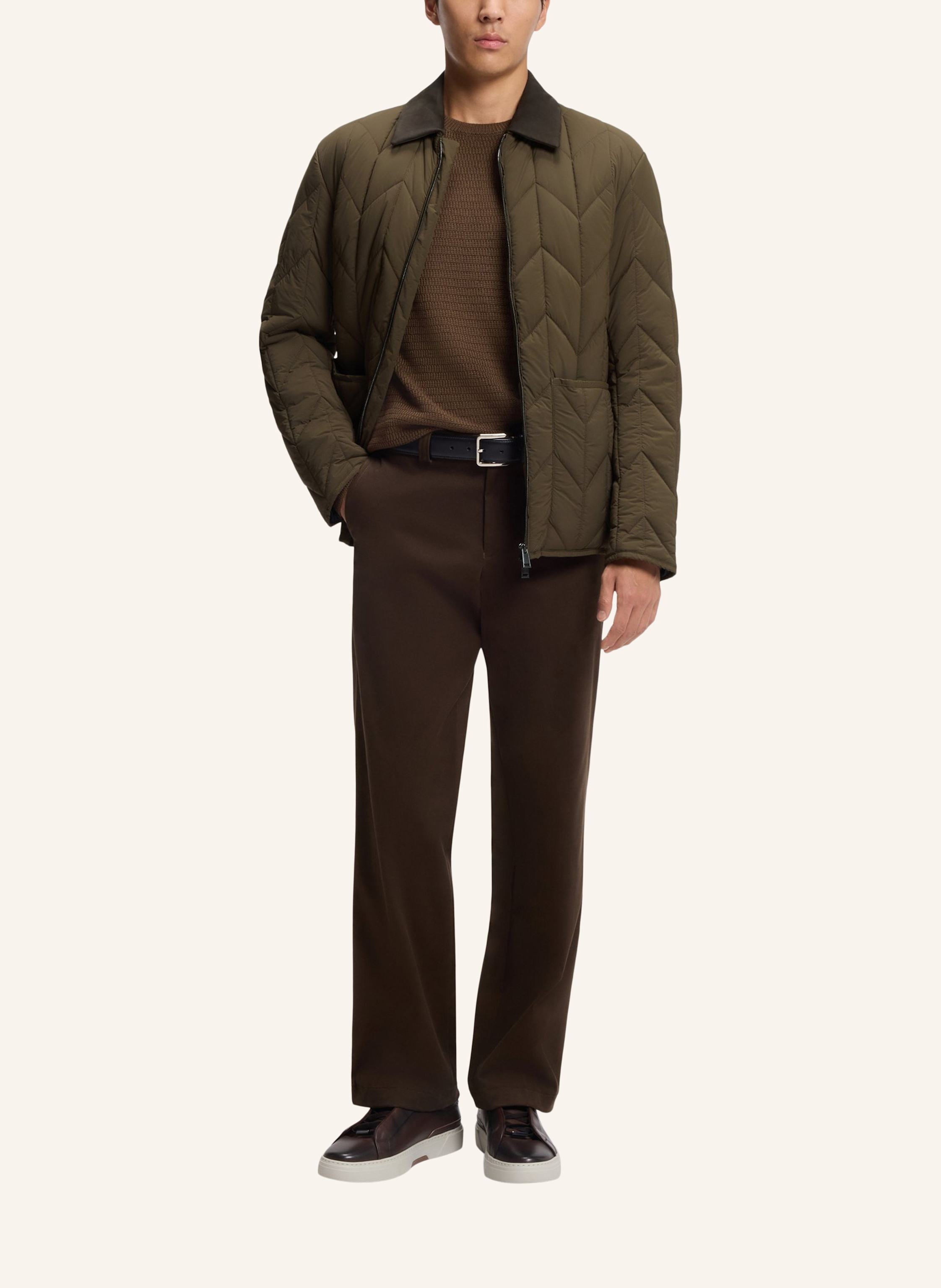 Thumbnail - Boss Casual Jacke L-Coverto Regular Fit gruen