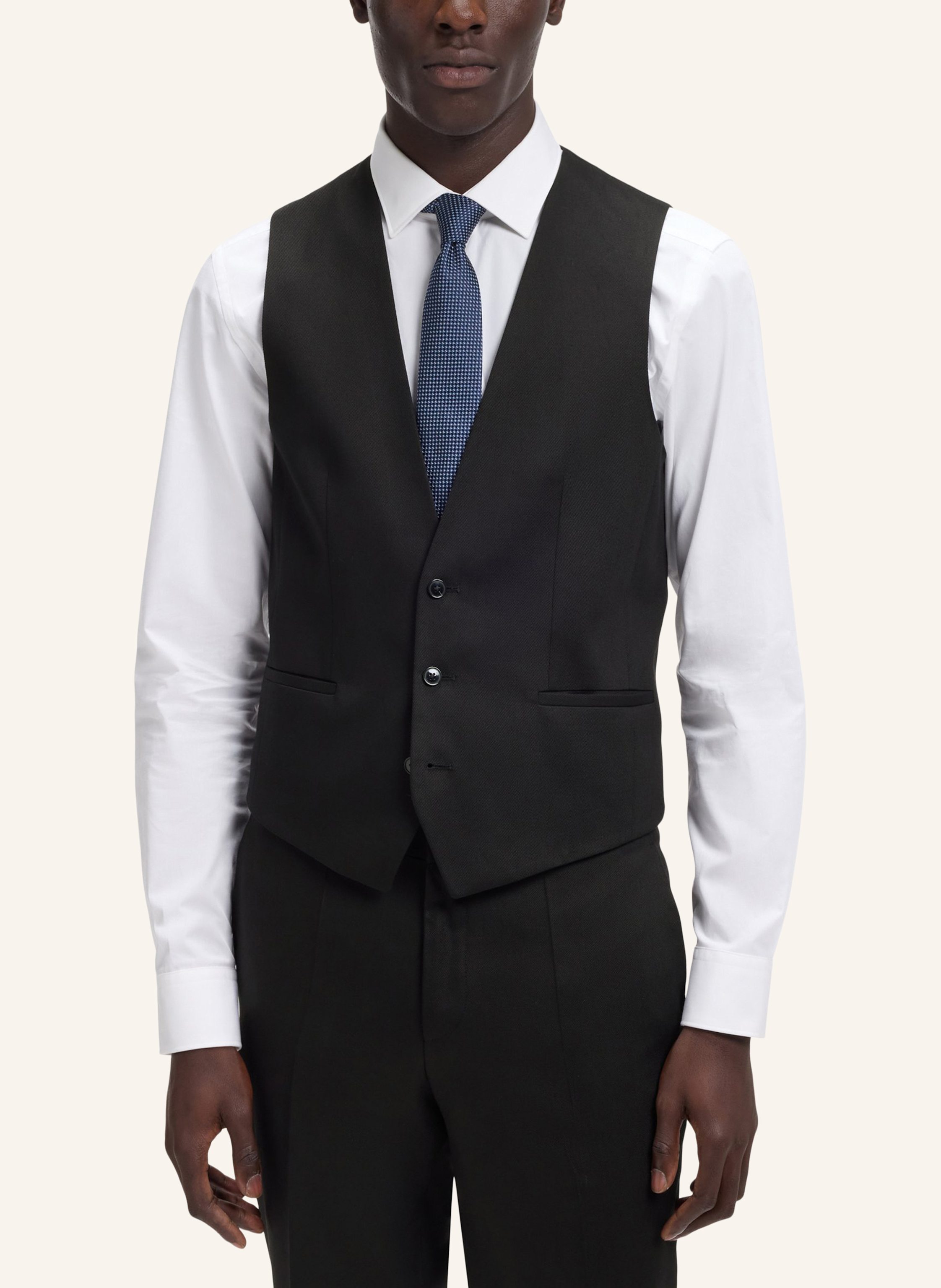 Thumbnail - Hugo Business Anzug Henry/Getlin242V2X Slim Fit schwarz