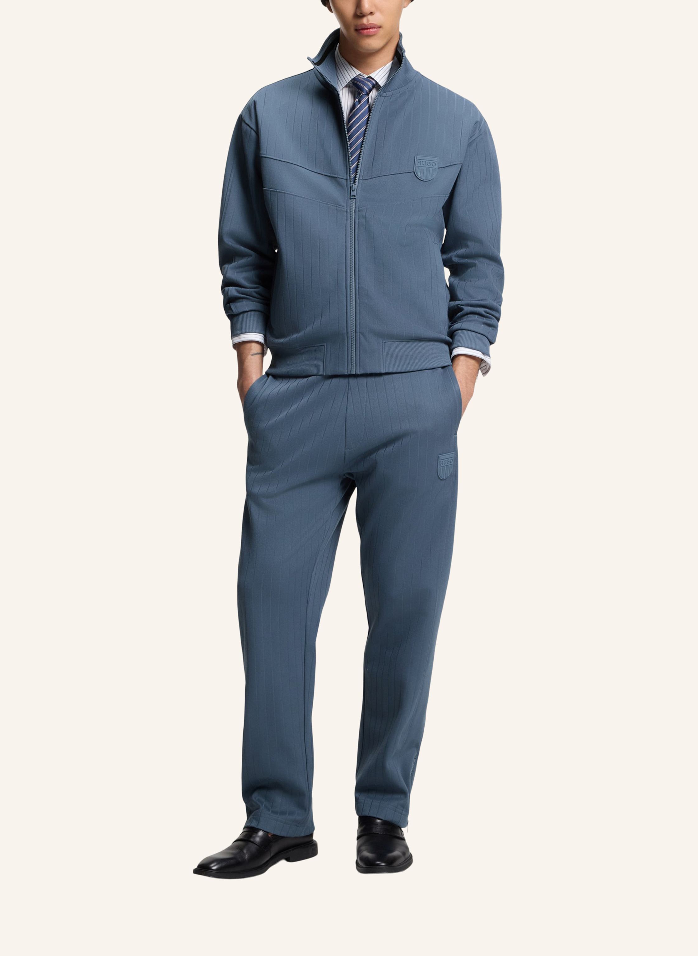 Thumbnail - Hugo Sweatshirt Davronto Relaxed Fit blau