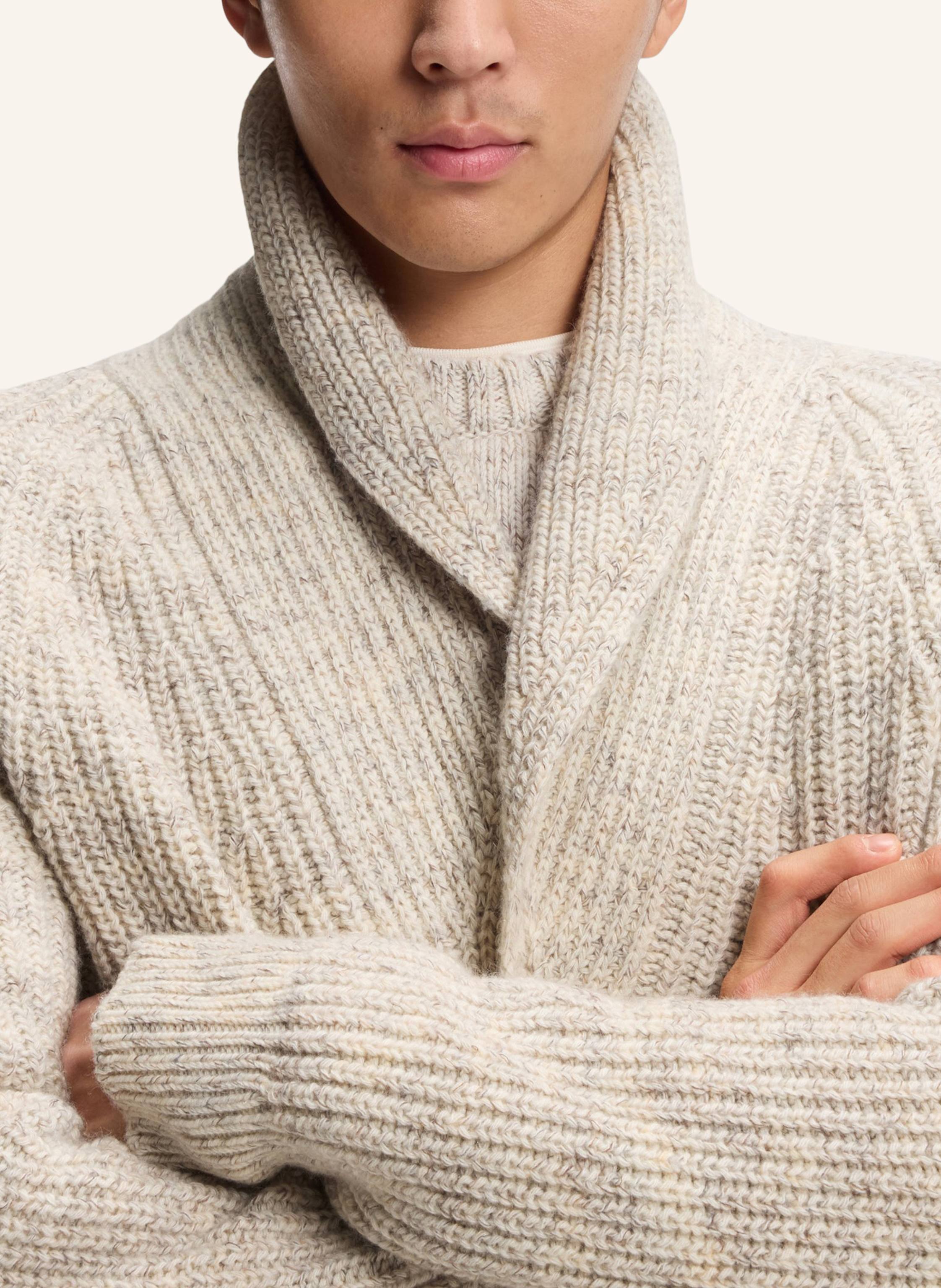 Thumbnail - Boss Strickjacke L-Umonza Regular Fit beige