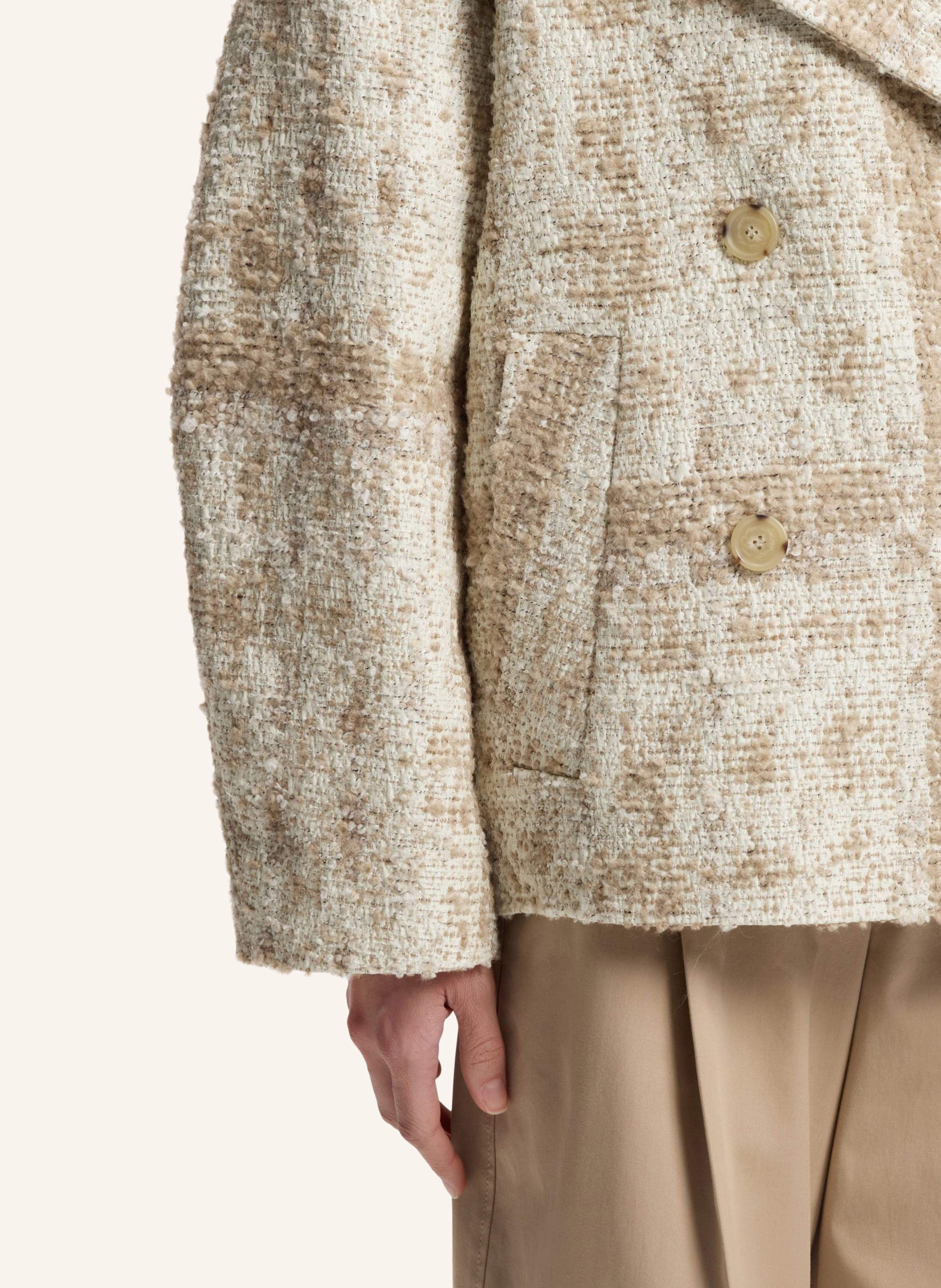 Thumbnail - Boss Klassischer Mantel Chatur grau