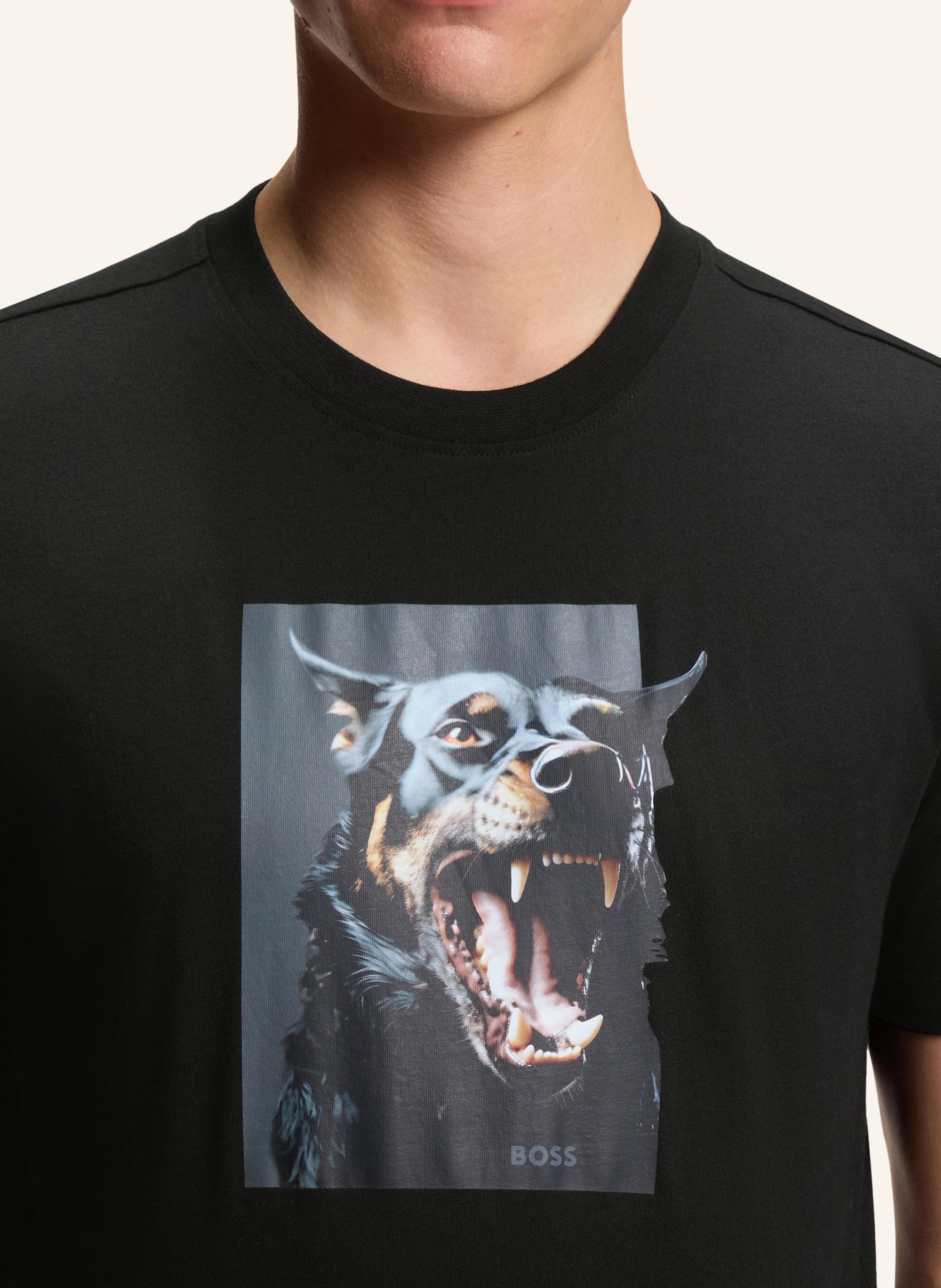 Thumbnail - Boss T-Shirt Te_Dobermann schwarz