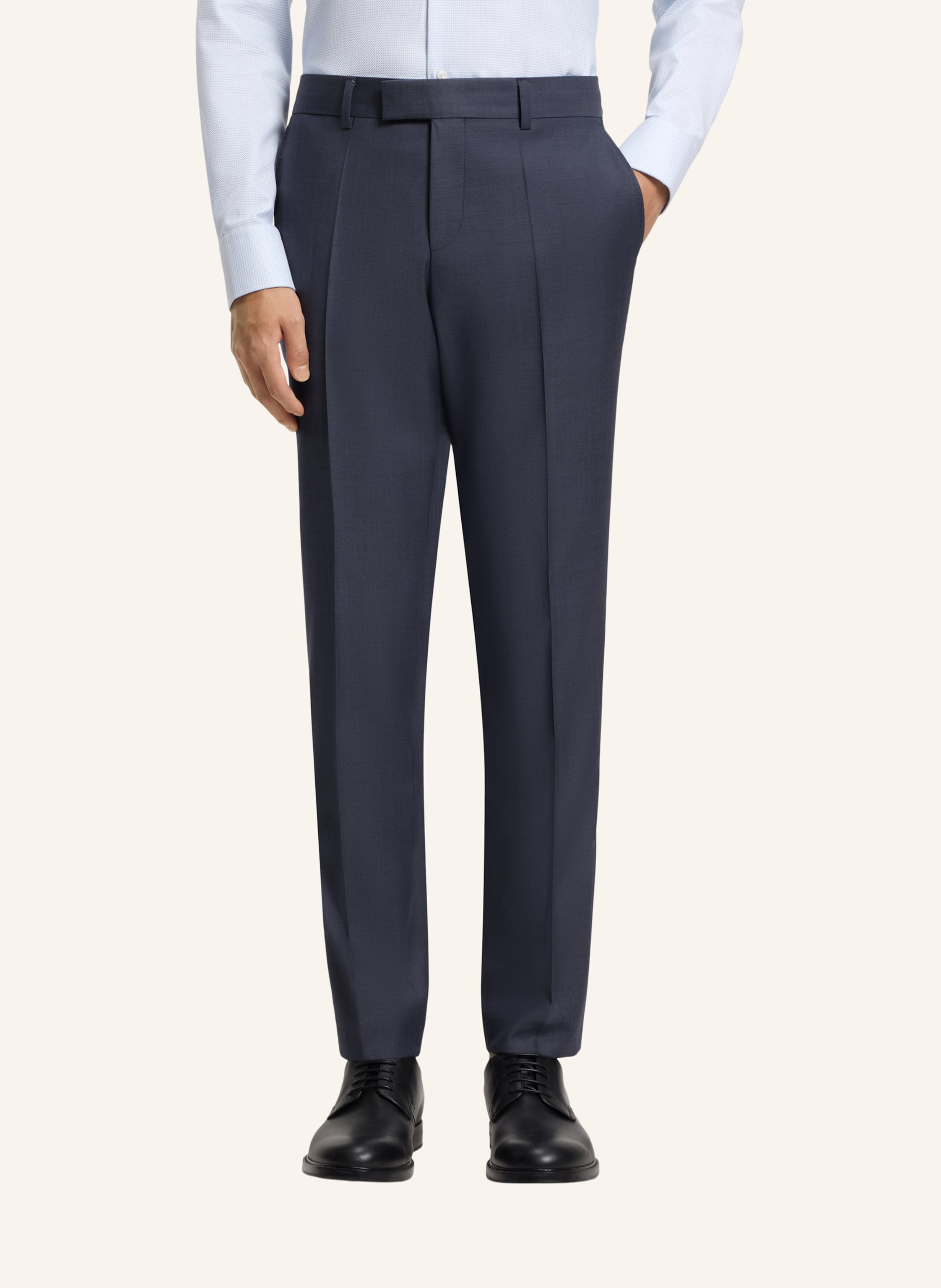 Thumbnail - Boss Business Anzug H-Huge-2pcs-Db-254 Slim Fit blau