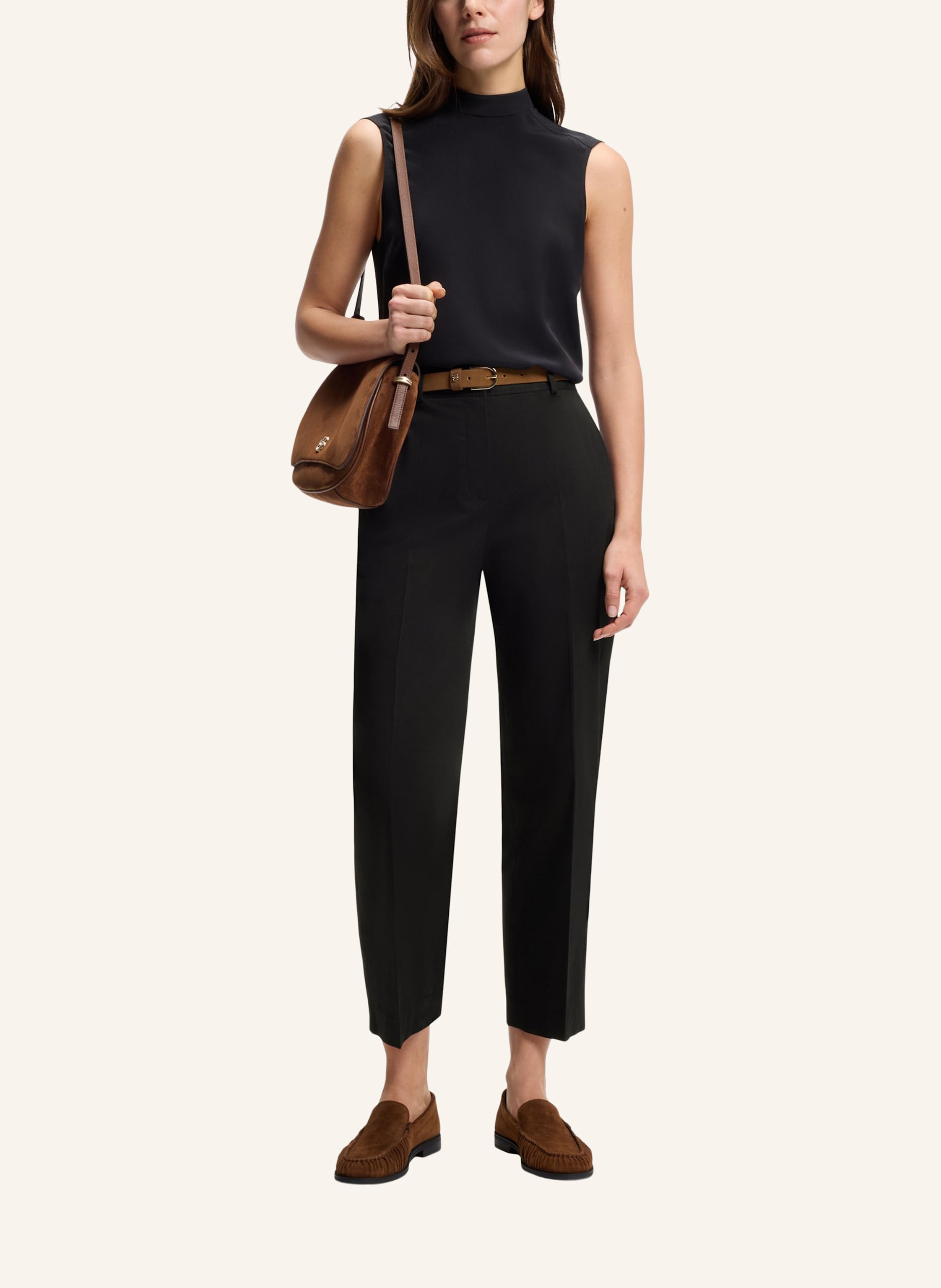 Thumbnail - Boss Business Hose tecarino2 Tapered Fit schwarz