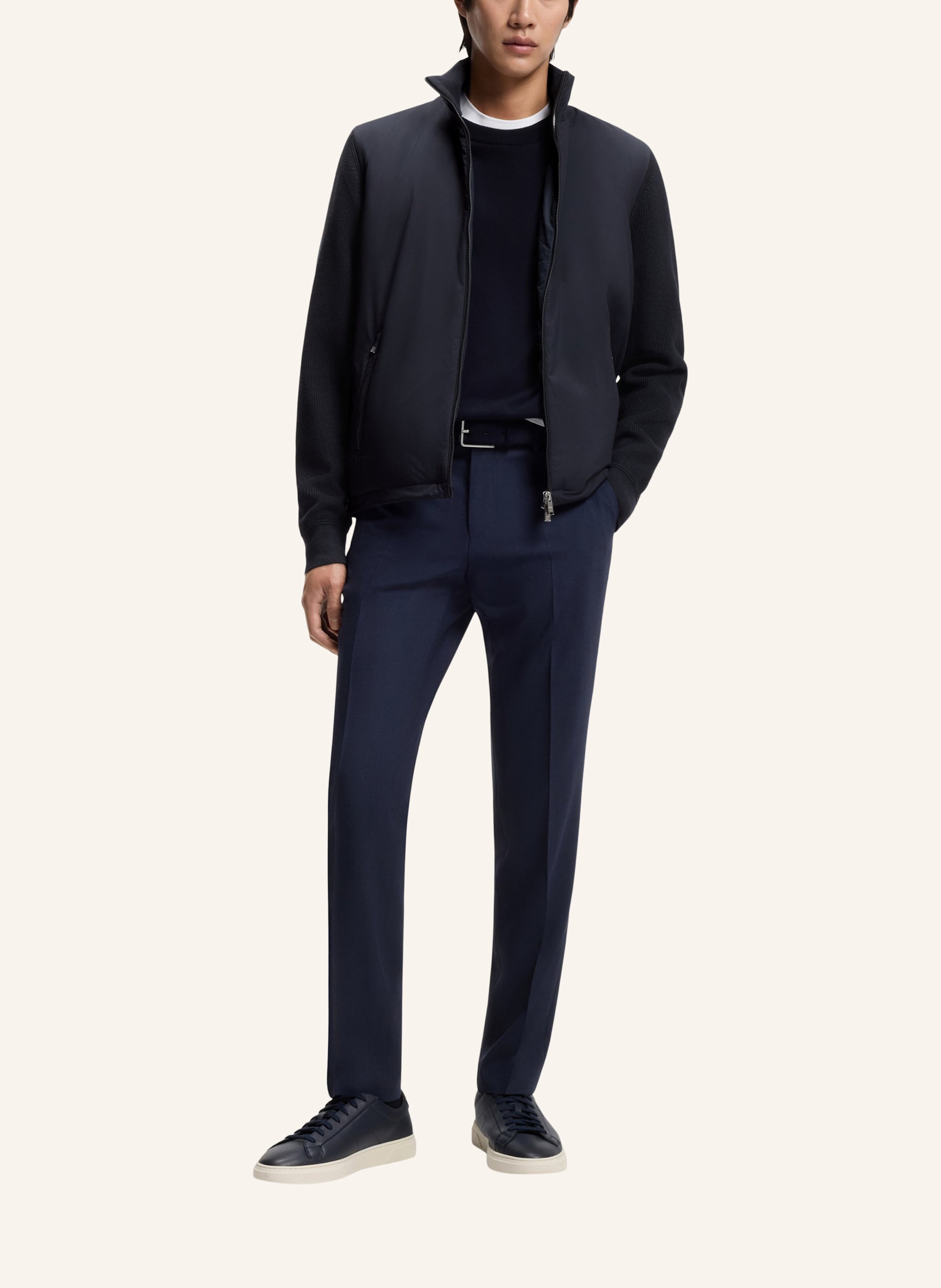 Thumbnail - Boss Casual Jacke P-Ulmo Regular Fit blau