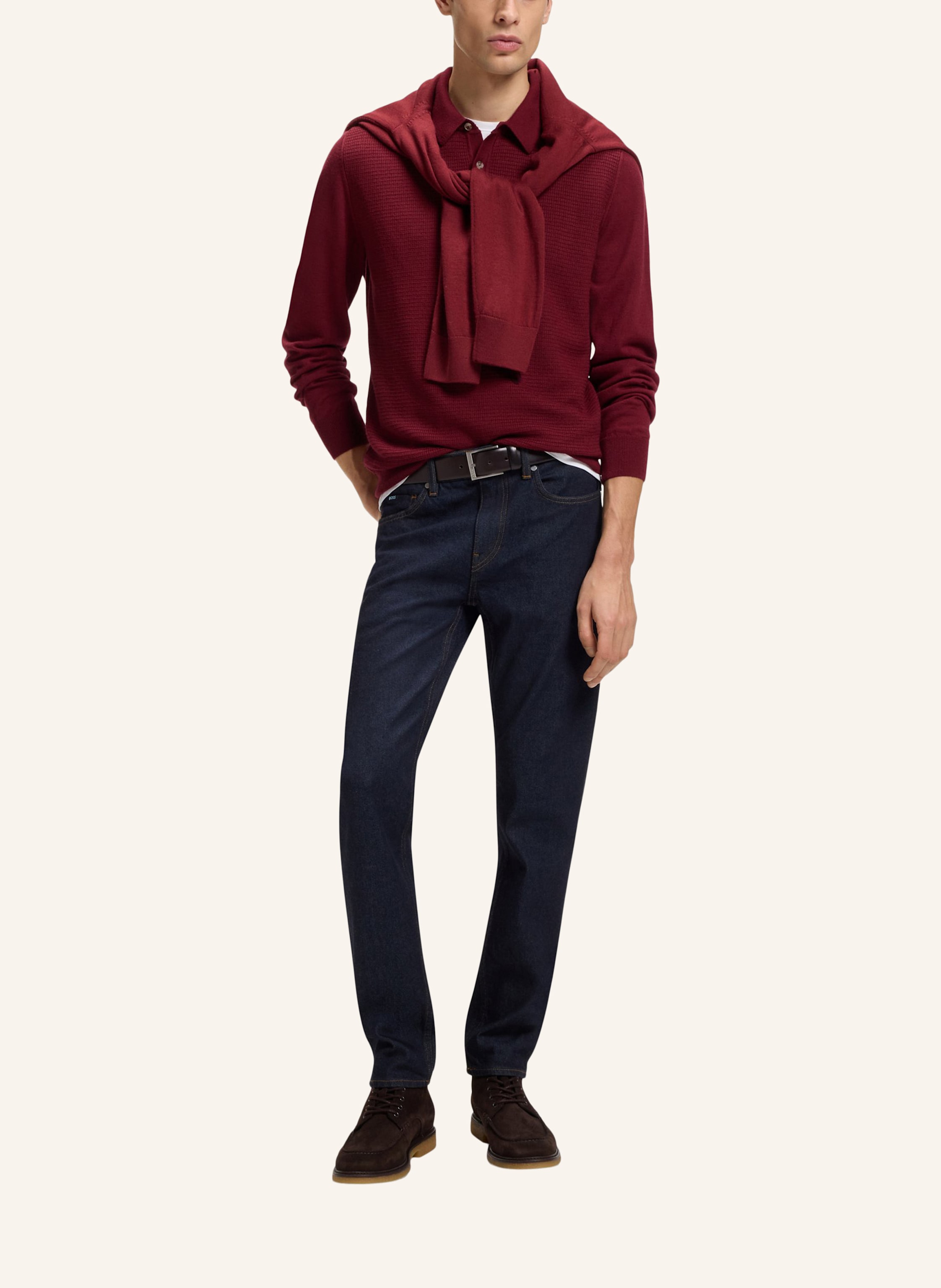 Thumbnail - Boss Pullover H-Hincognito_In Regular Fit rot