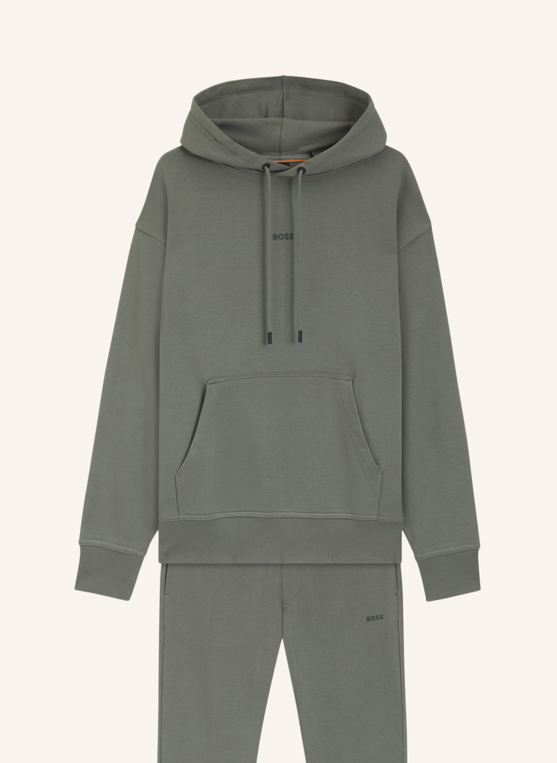 Boss Tracksuitwesmallhood Regular Fit grau