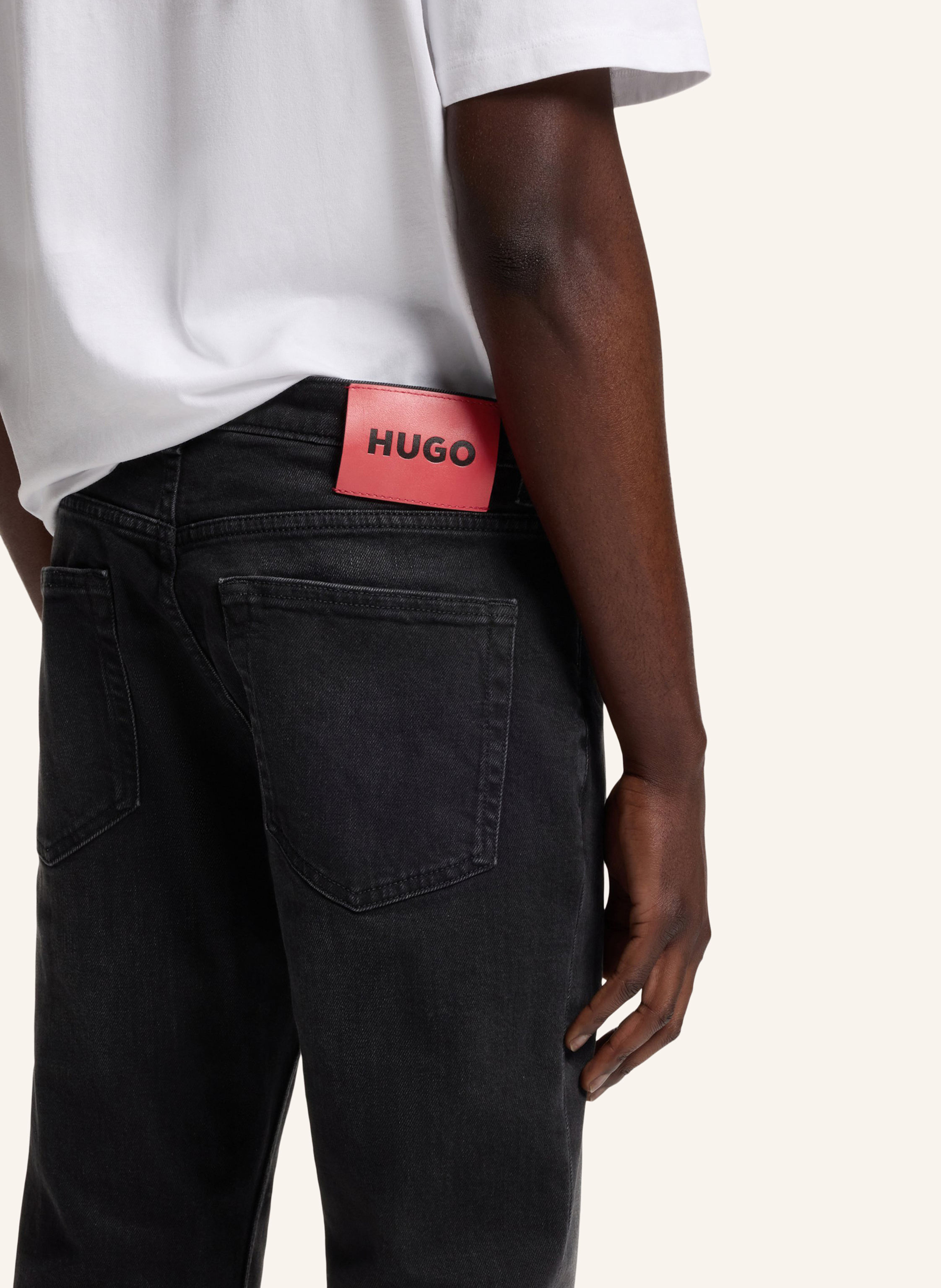 Thumbnail - Hugo Jeans Hugo 734 Extra-Slim Fit schwarz