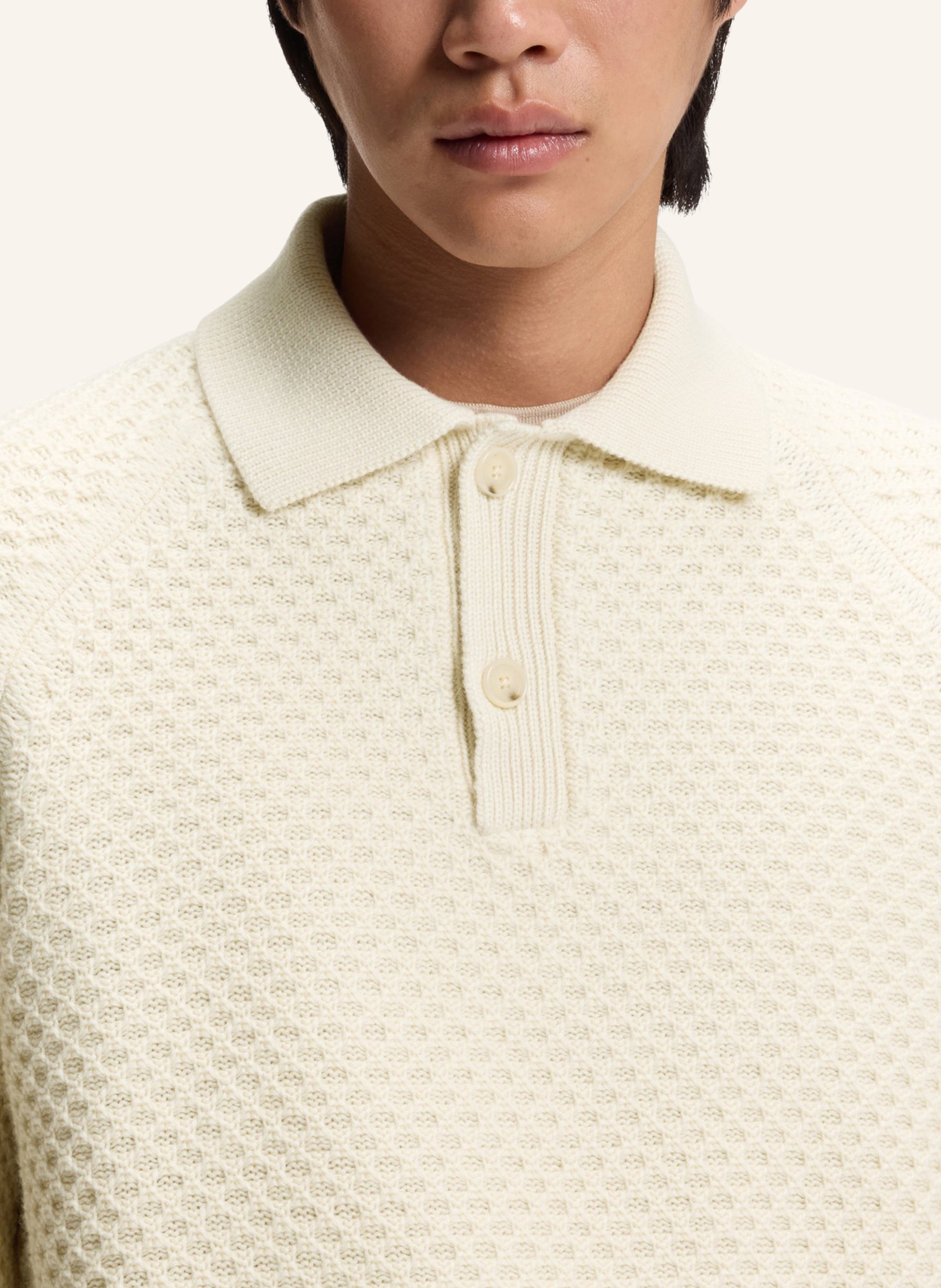 Thumbnail - Boss Pullover L-Ulan Relaxed Fit beige
