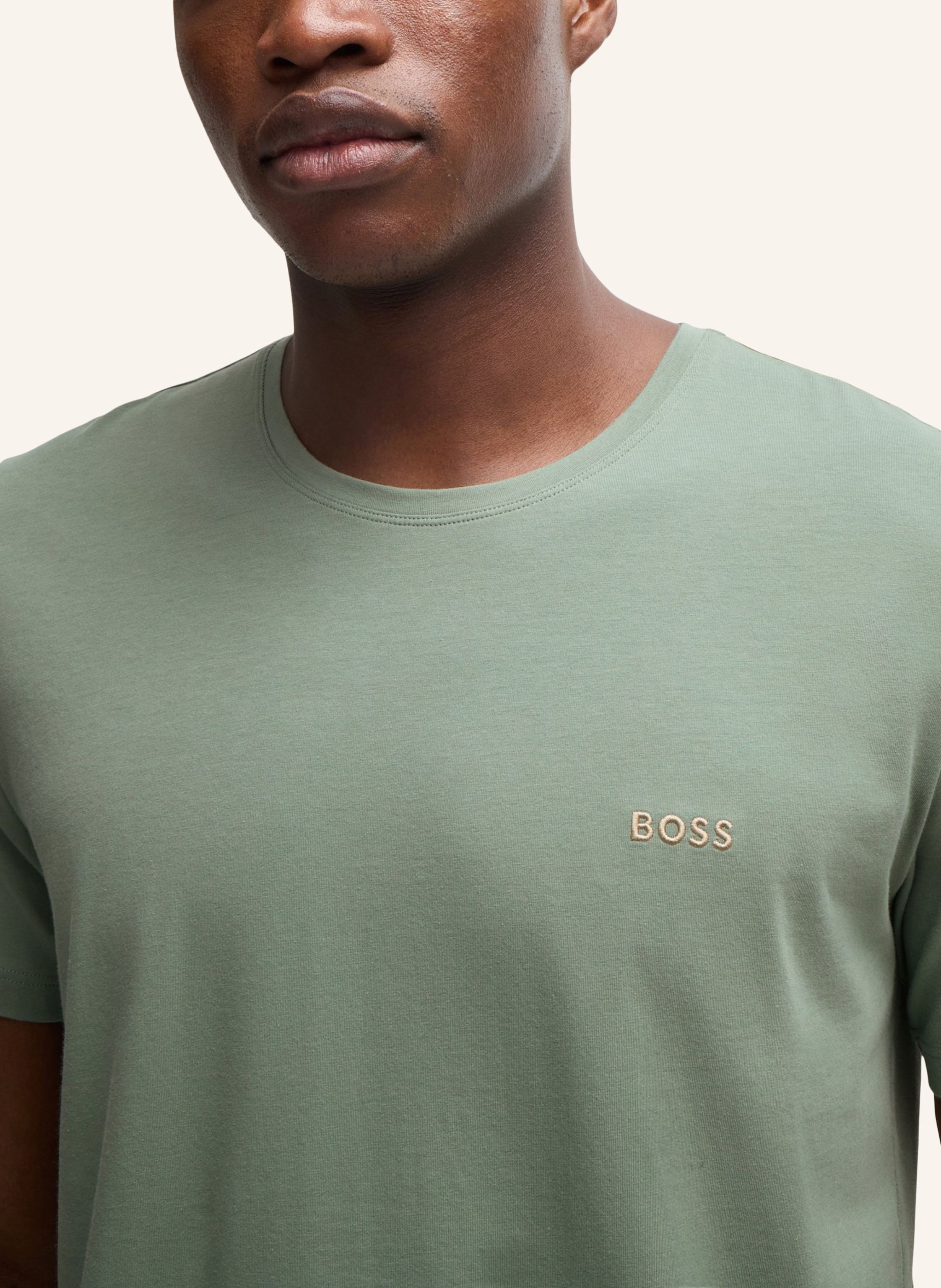 Thumbnail - Boss Loungewear Oberteil Mix&Match T-Shirt R Regular Fit gruen