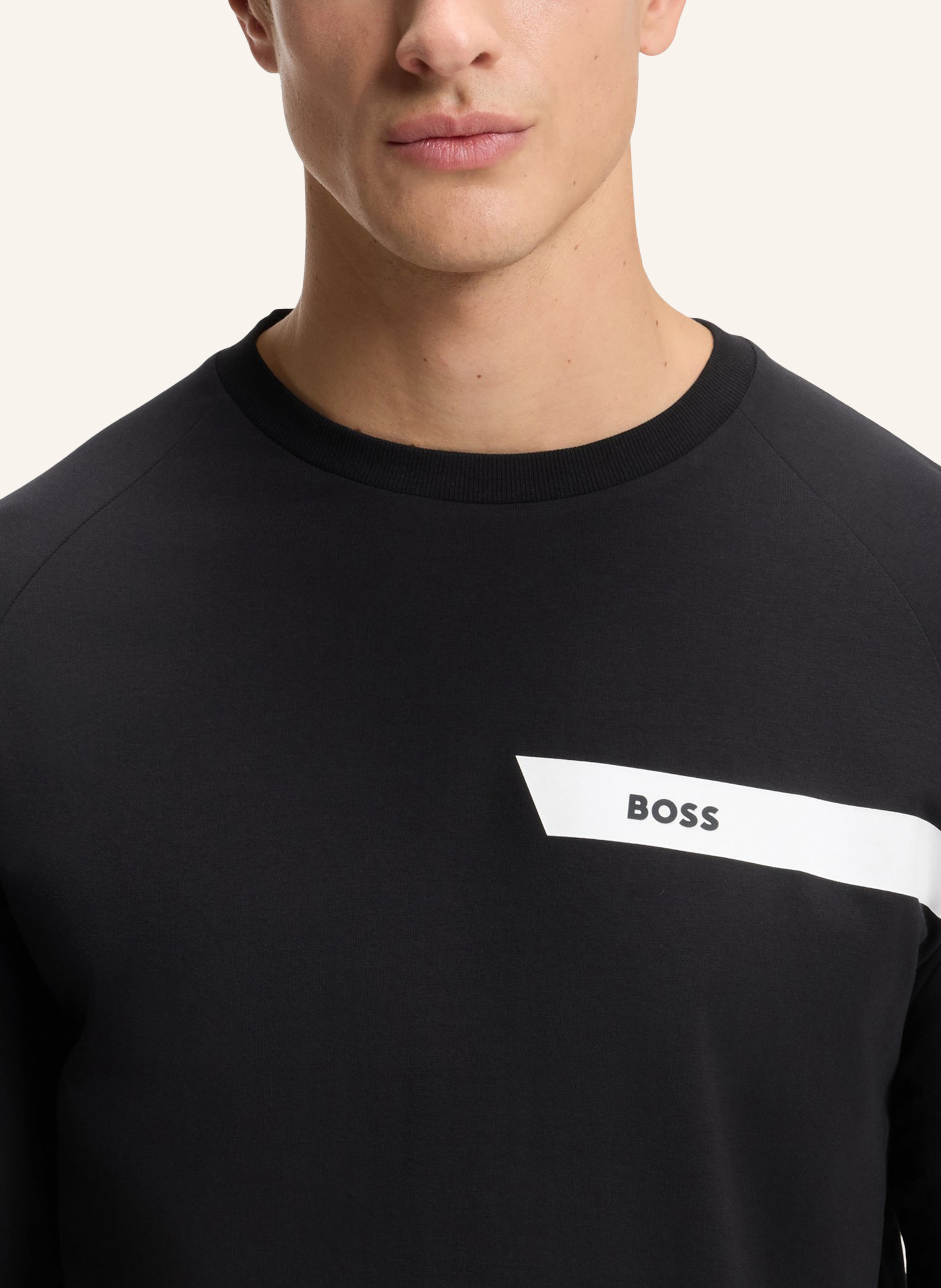 Thumbnail - Boss T-Shirt Togn 1_In Regular Fit blau
