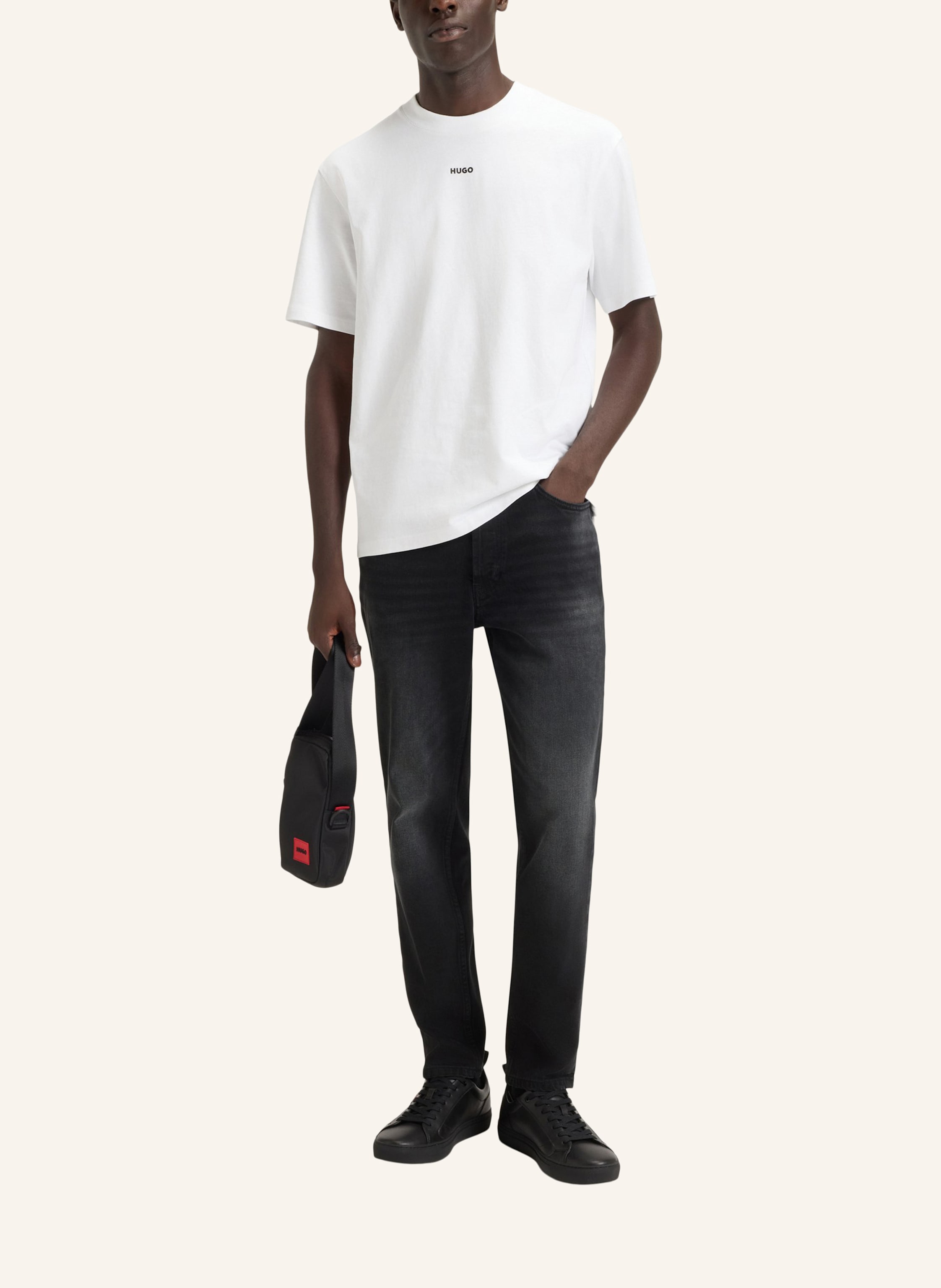 Thumbnail - Hugo Jeans Hugo 634 Tapered Fit schwarz