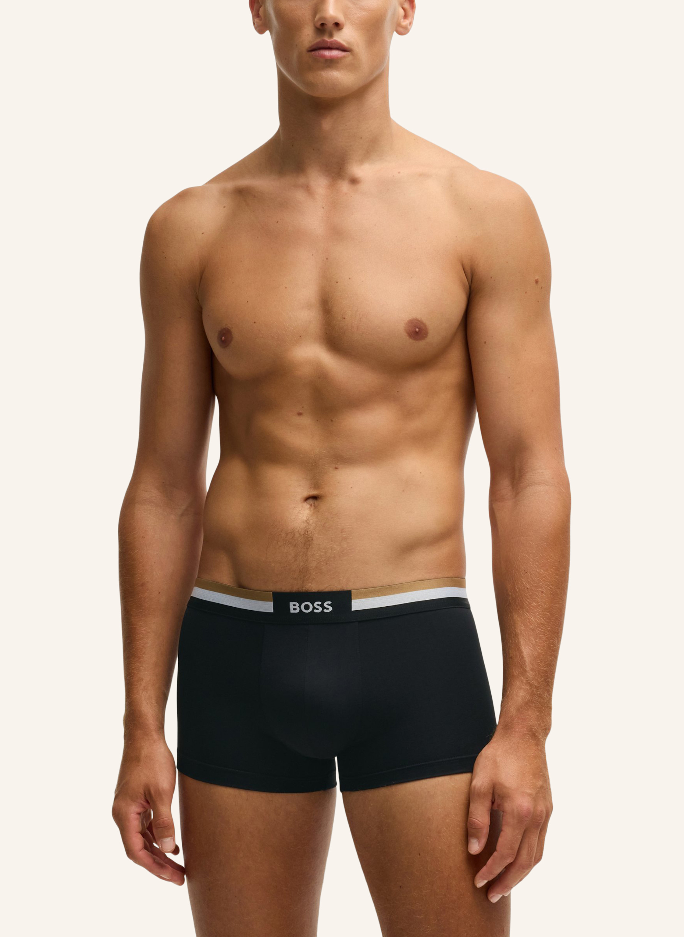 Thumbnail - Boss Boxershort Trunk 3p Motion schwarz