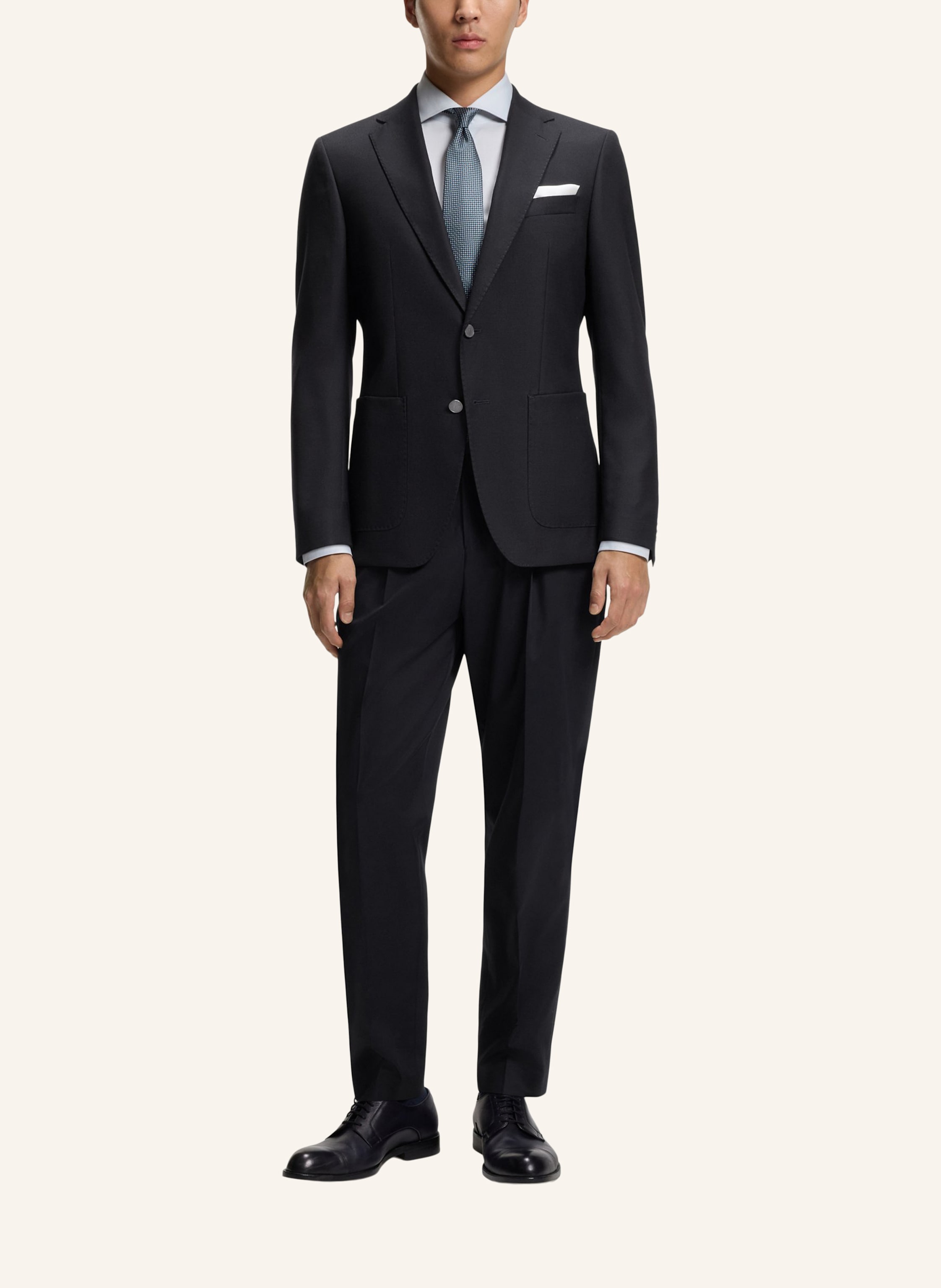 Thumbnail - Boss Business Hose C-Perino-Pl-Dtl-254 Tapered Fit blau