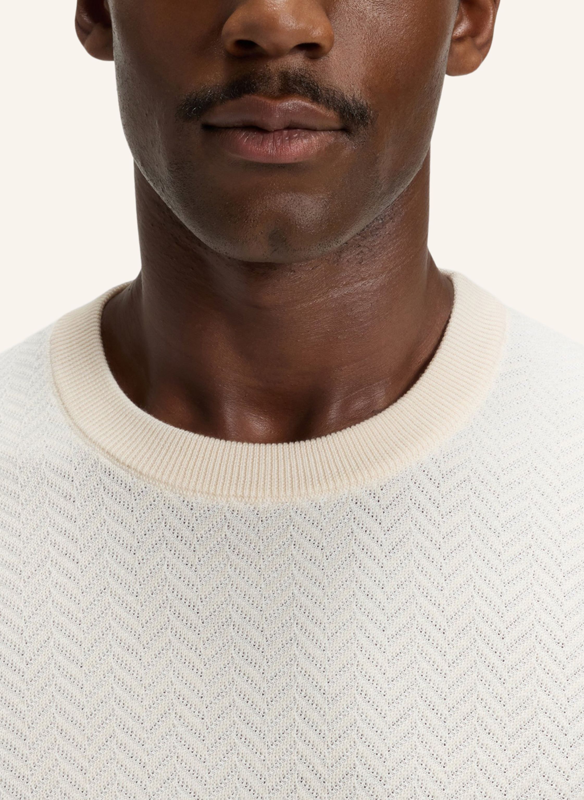 Thumbnail - Boss Pullover H-Habito Regular Fit weiss