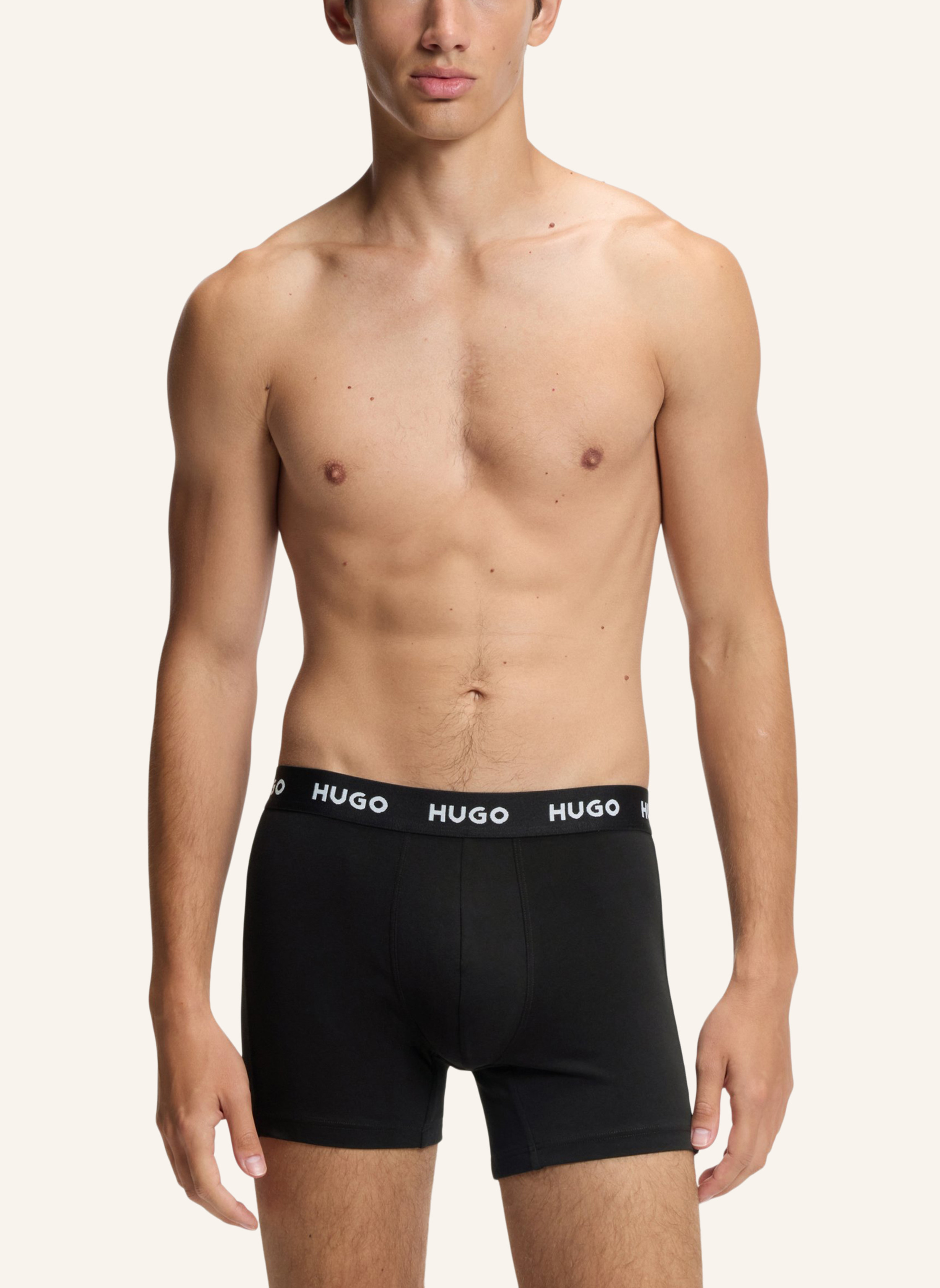 Thumbnail - Hugo Boxershort Boxerbr Triplet Pack weiss