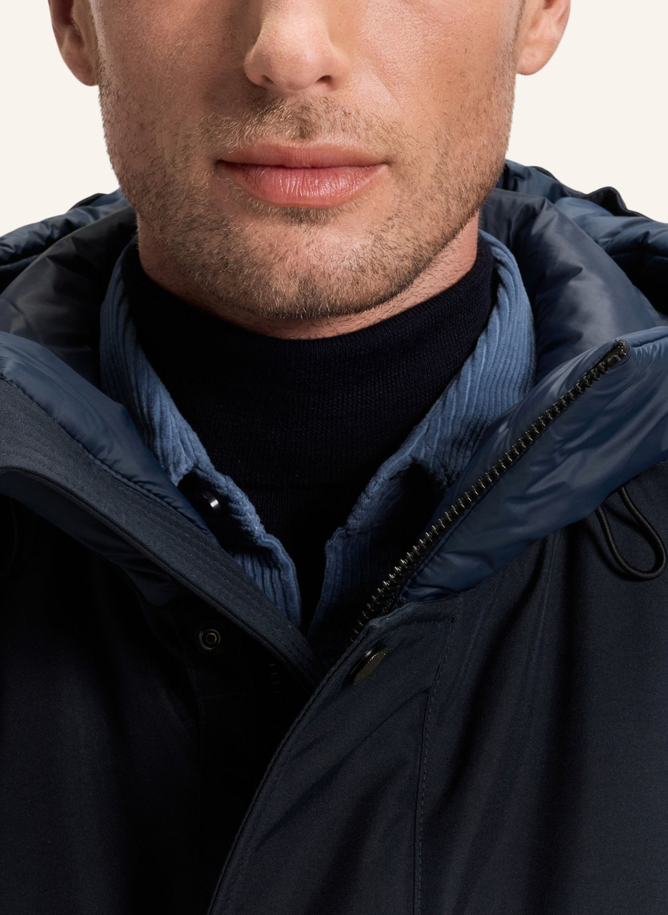 Thumbnail - Boss Parka osiass1 blau