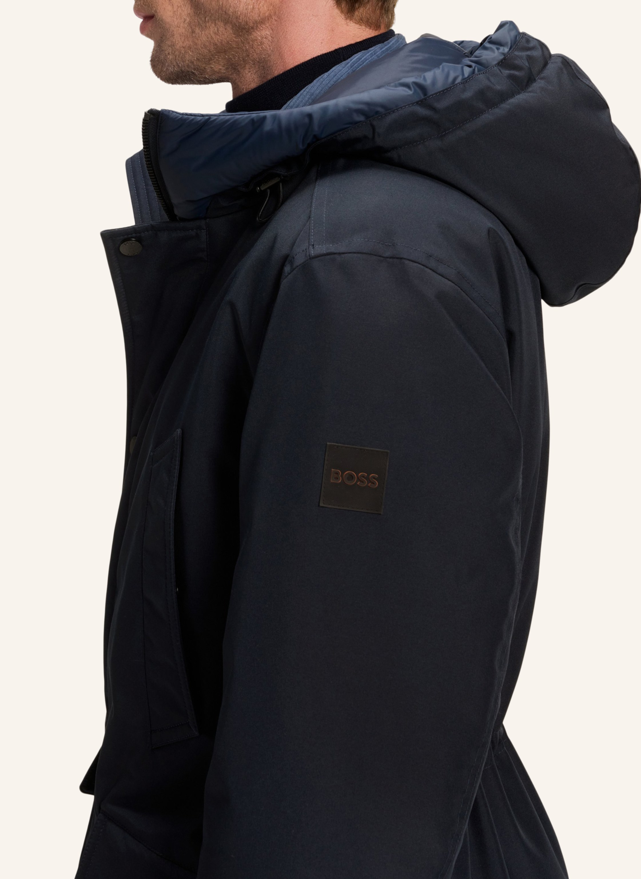 Thumbnail - Boss Parka osiass1 blau