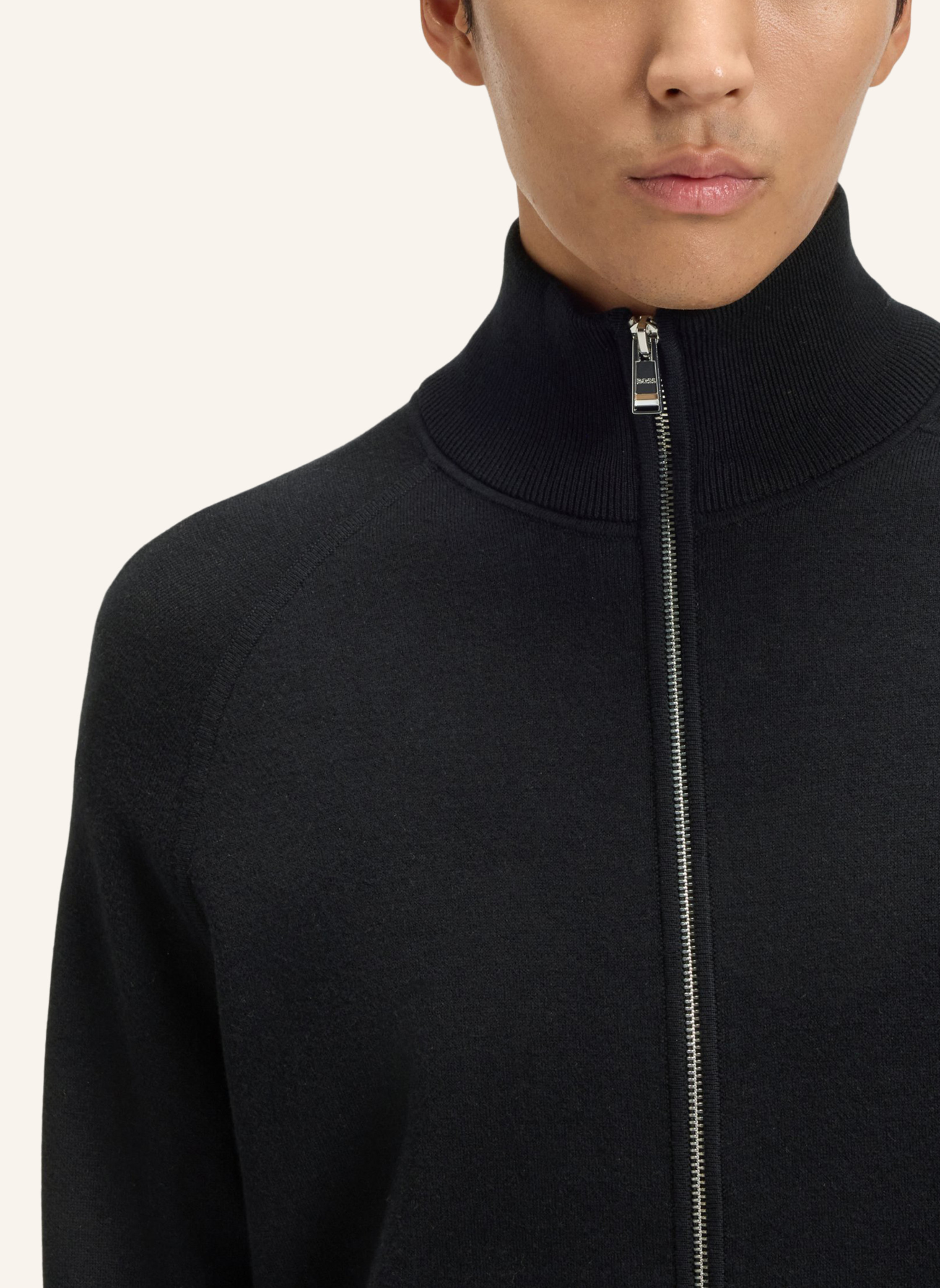 Thumbnail - Boss Strickjacke H-Idino Regular Fit schwarz