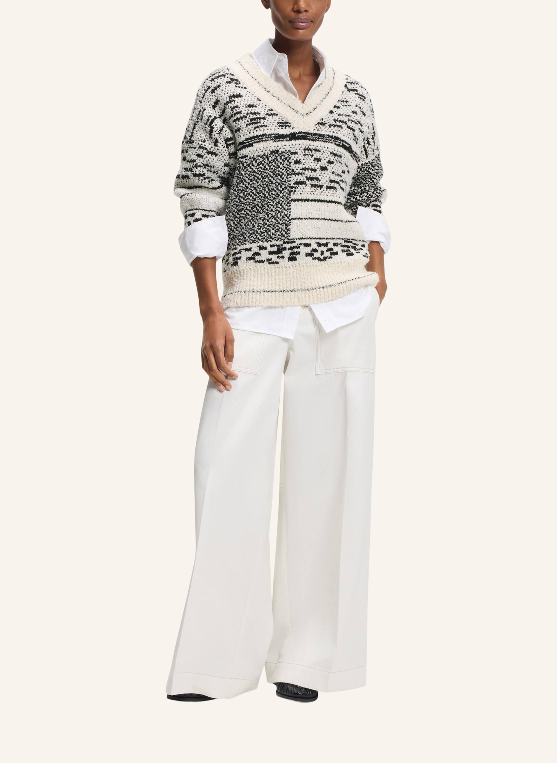 Thumbnail - Boss Pullover Fucsia Relaxed Fit beige