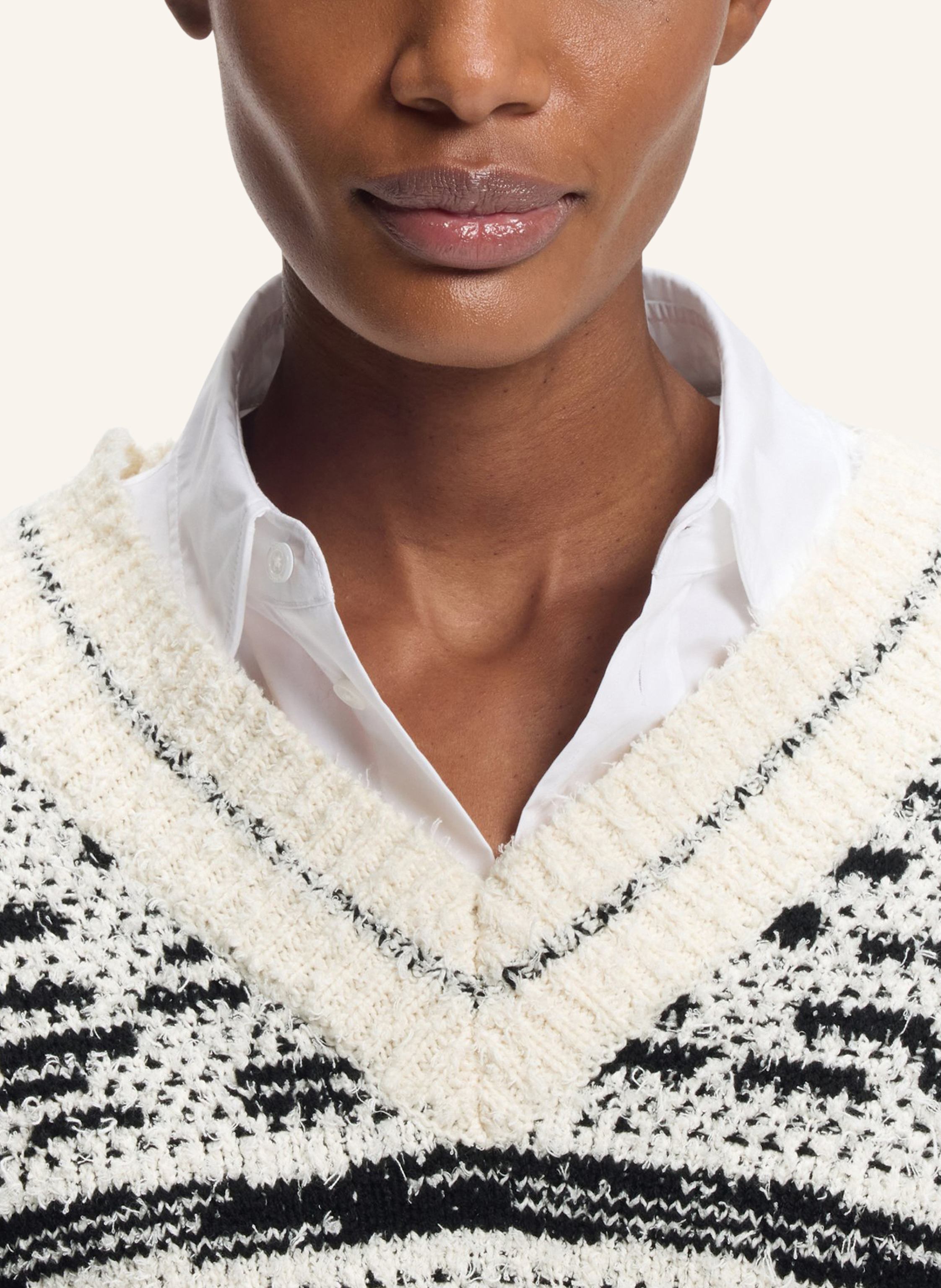 Thumbnail - Boss Pullover Fucsia Relaxed Fit beige