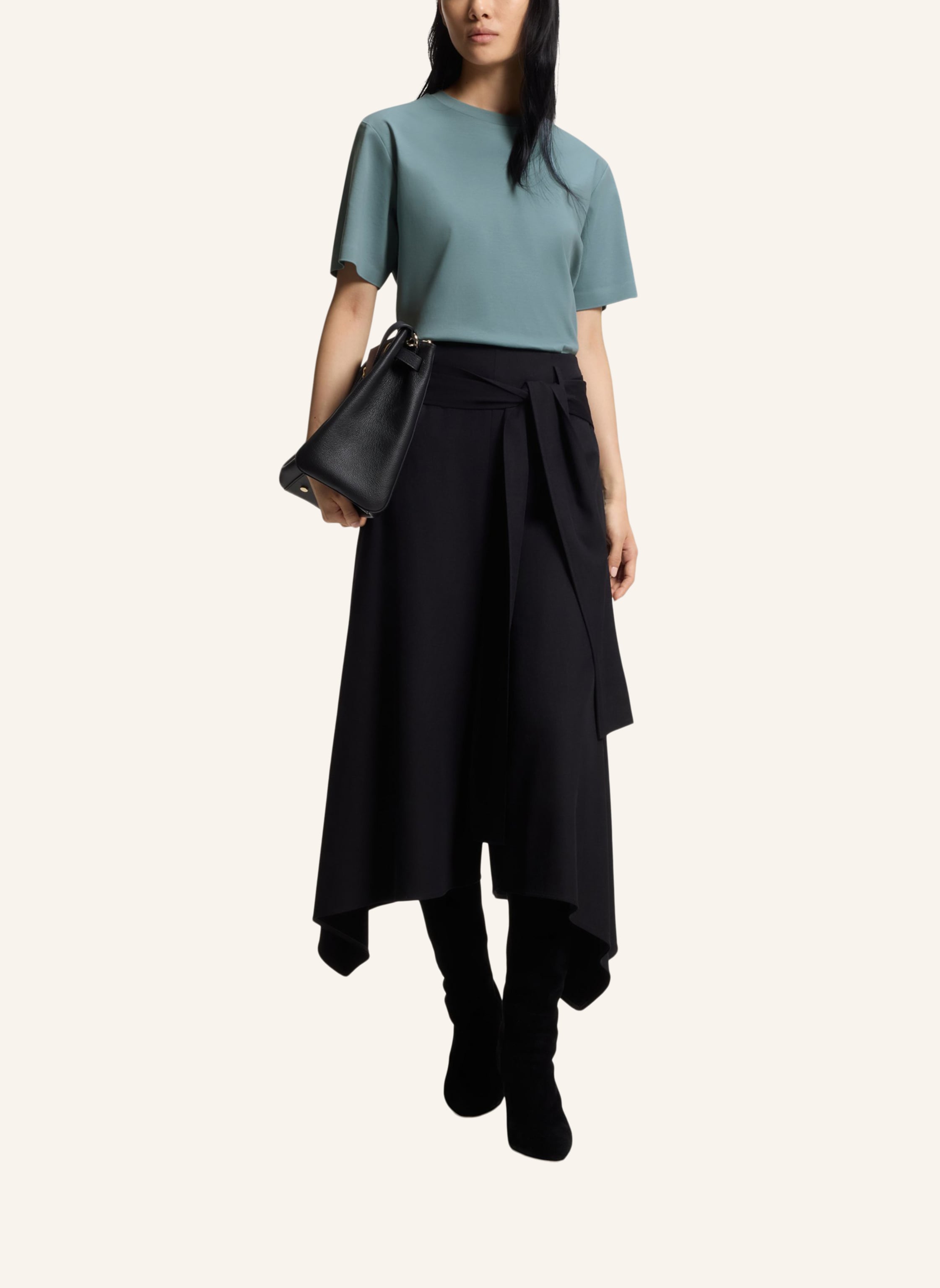 Thumbnail - Boss T-Shirt Eharpa Relaxed Fit blau