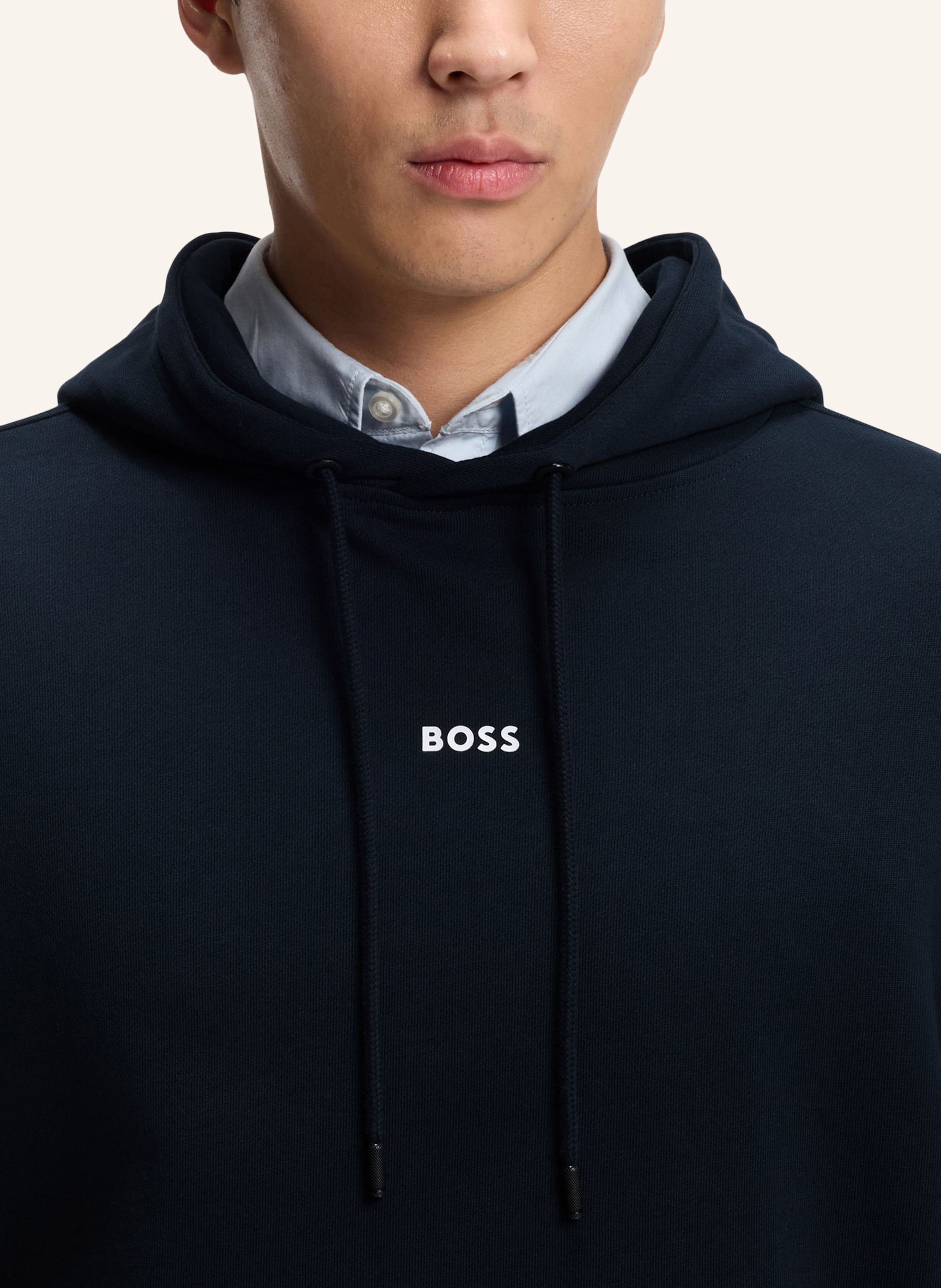Thumbnail - Boss Sweatshirt Tracksuitwesmallhood Regular Fit blau