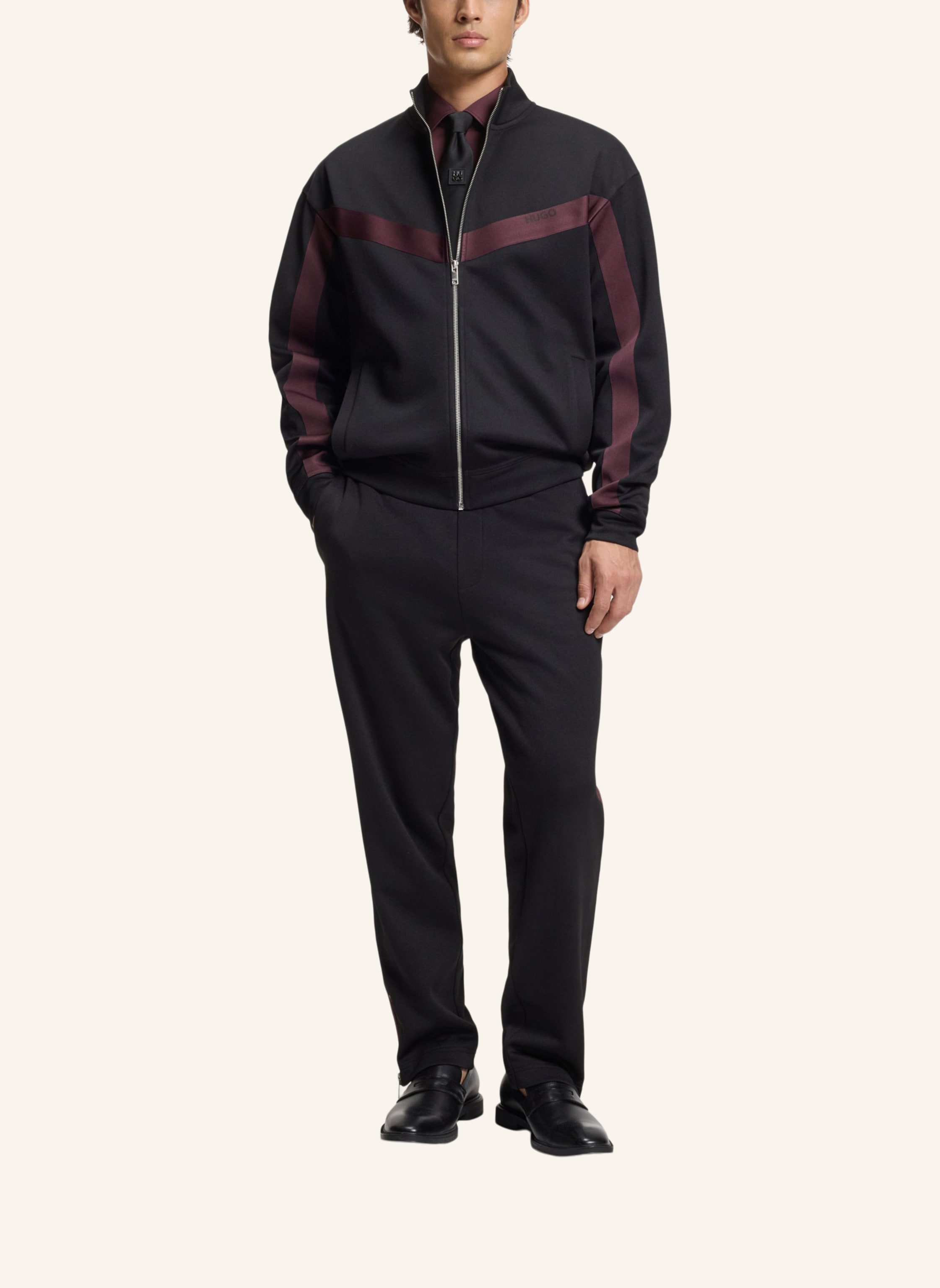 Thumbnail - Hugo Business Hemd Kenno Slim Fit braun