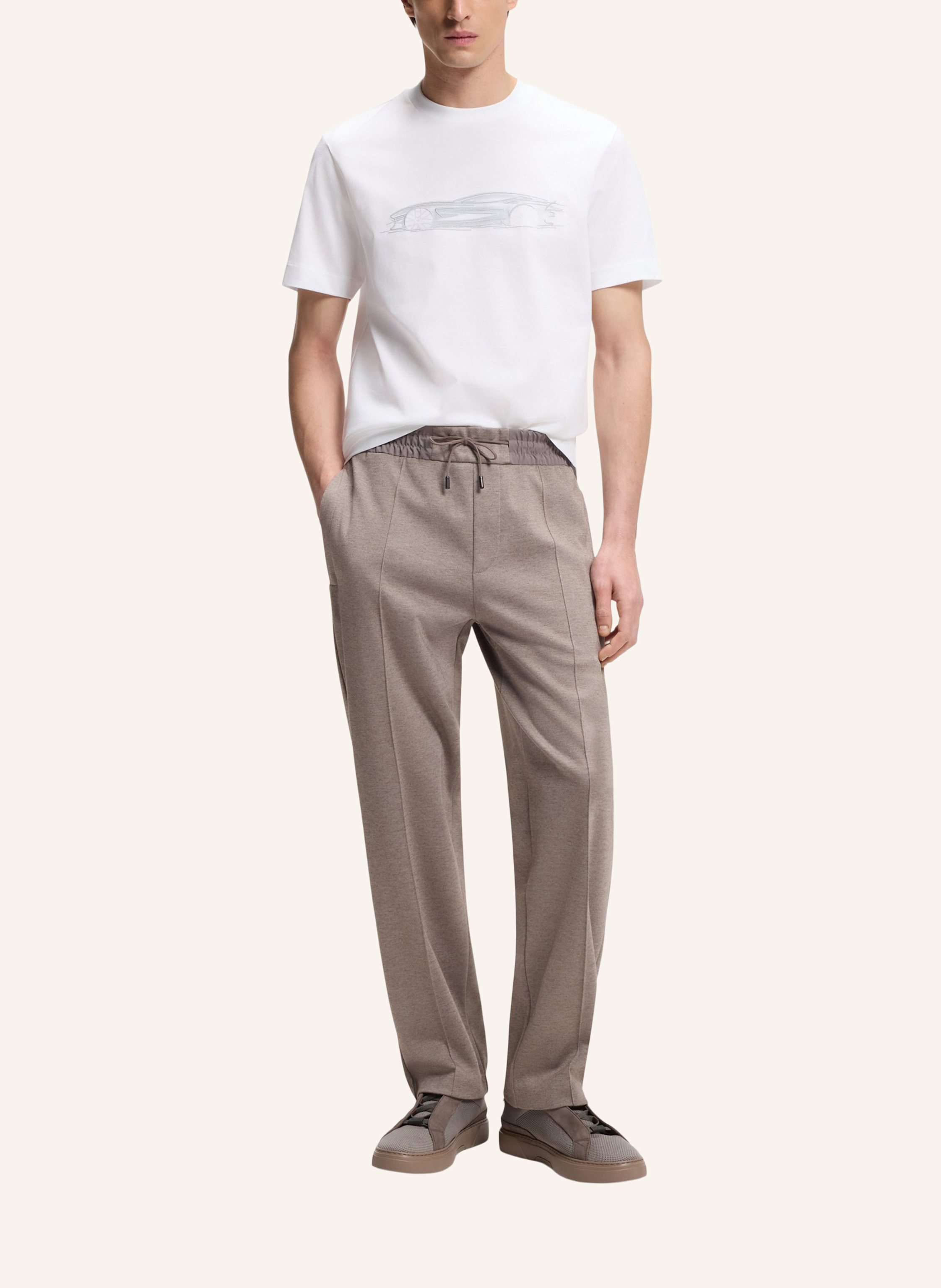 Thumbnail - Boss T-Shirt C-Taut 242_Am Regular Fit weiss