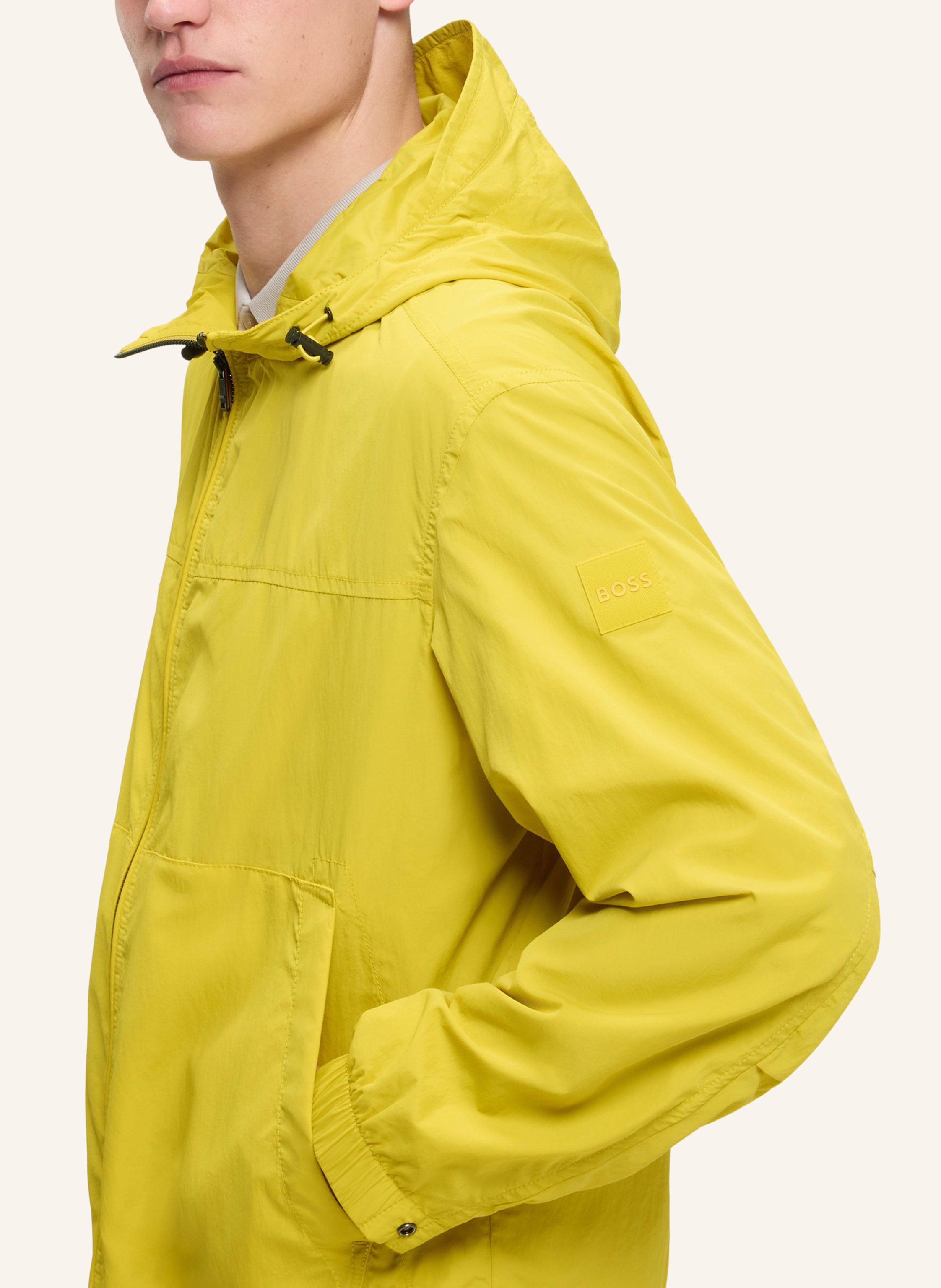 Thumbnail - Boss Casual Jacke Orip Regular Fit gelb