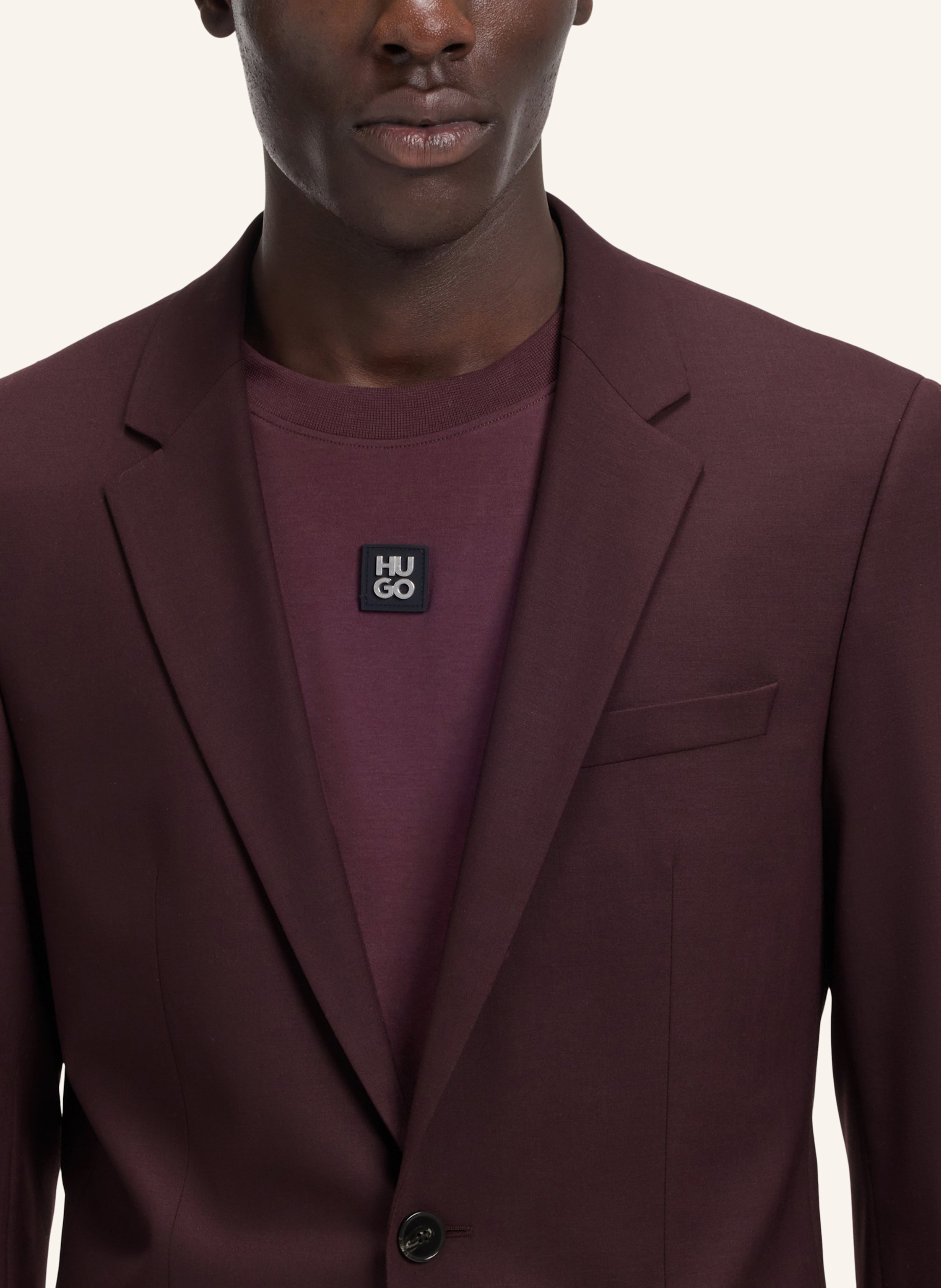 Thumbnail - Hugo Business Anzug Henry/getlin232x Slim Fit braun