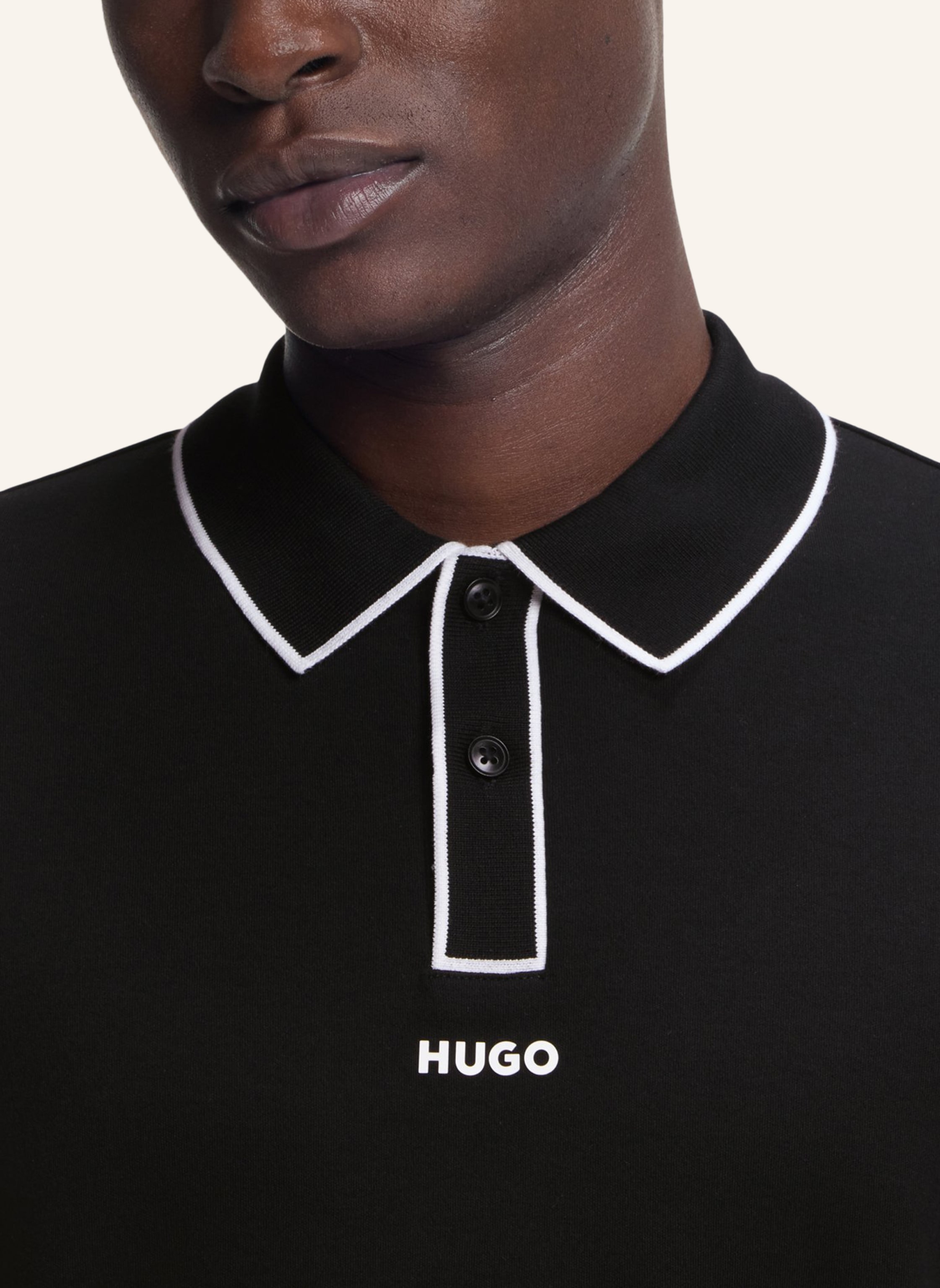 Thumbnail - Hugo Poloshirt Dalumo Regular Fit schwarz