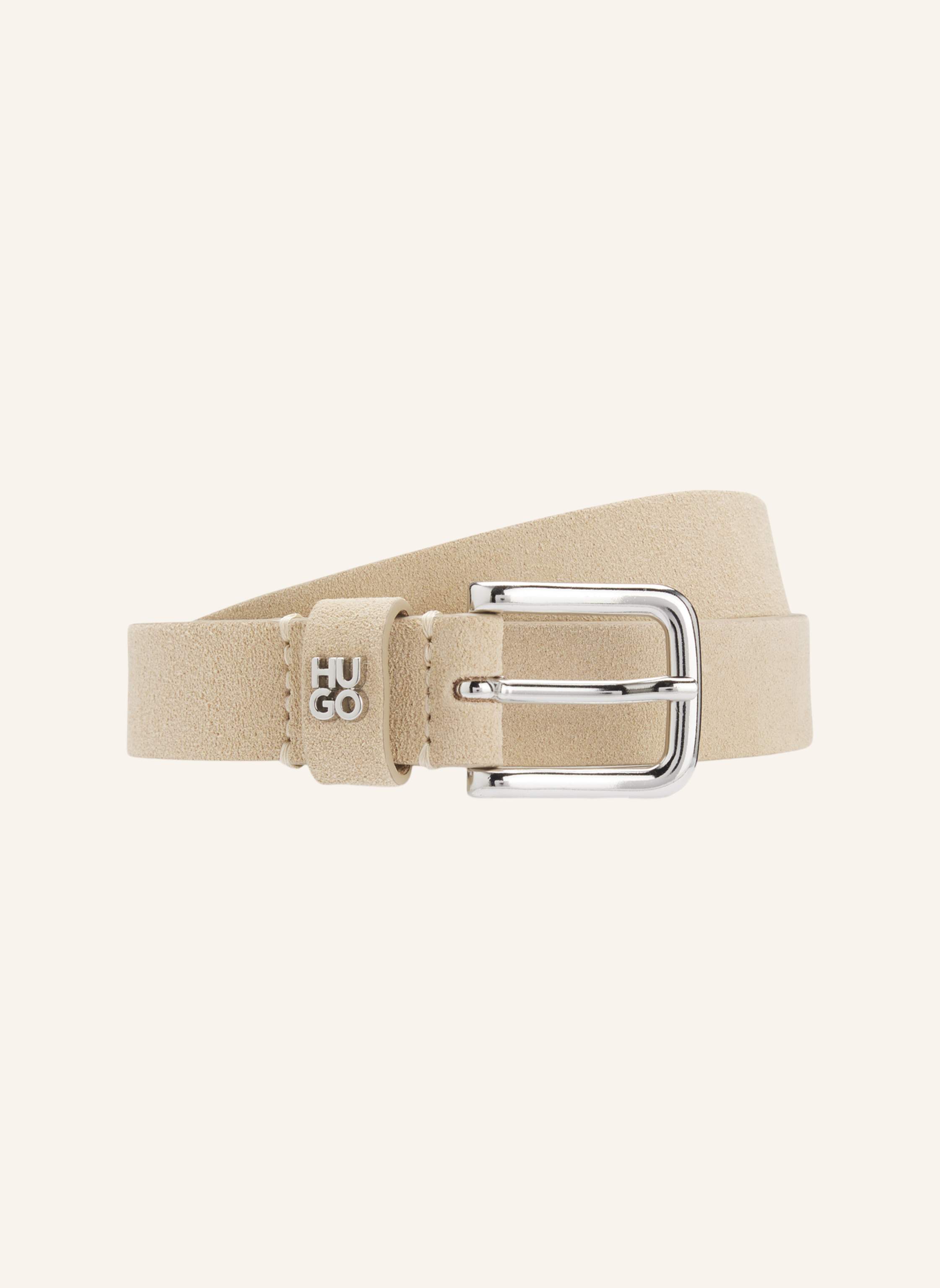 Hugo Hugo Business Gürtel Tina_Hu-Go-Sd_Sz25 beige in WEISS