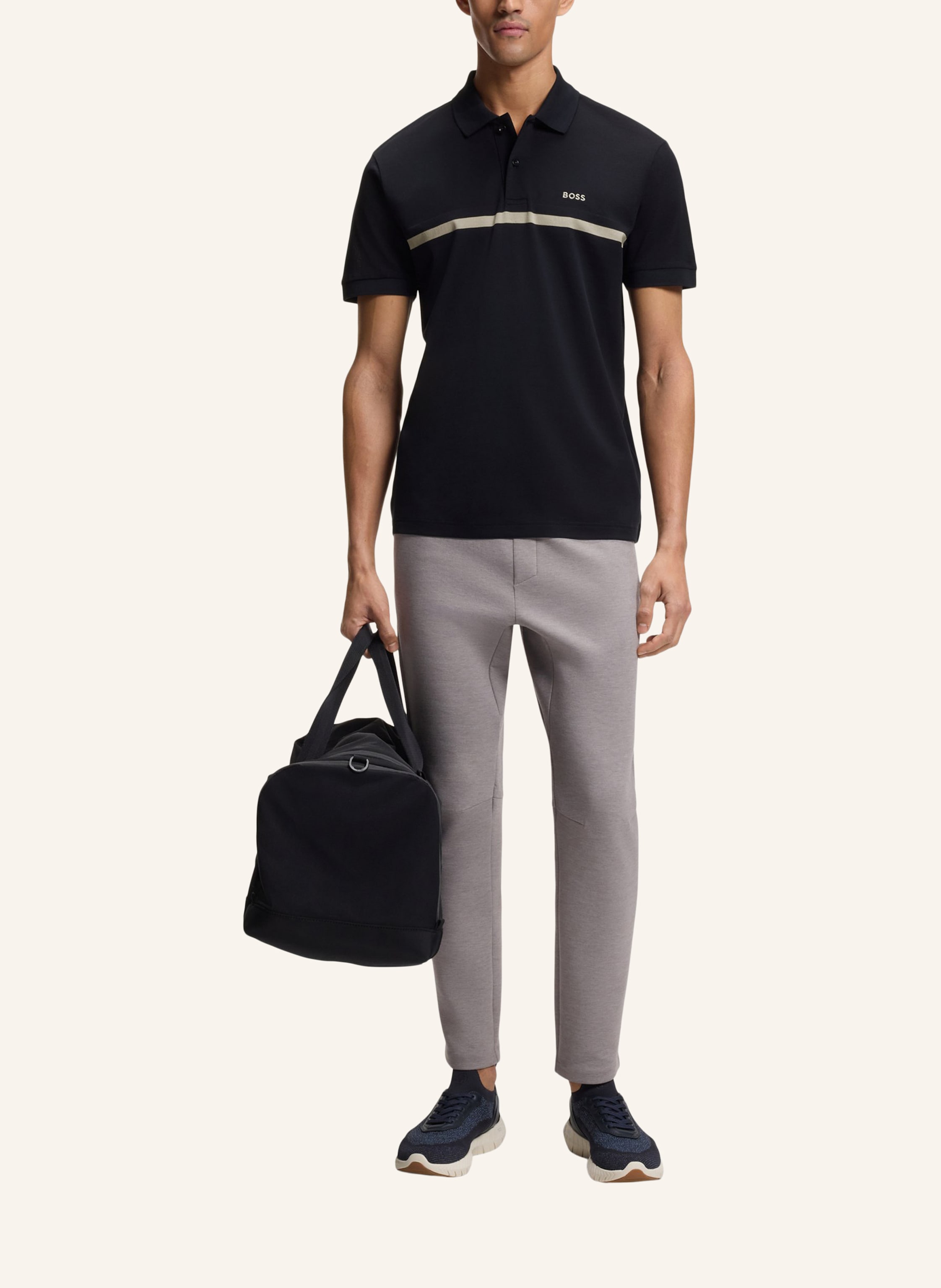 Thumbnail - Boss Poloshirt Pl_Join Paddy Stripe Regular Fit blau