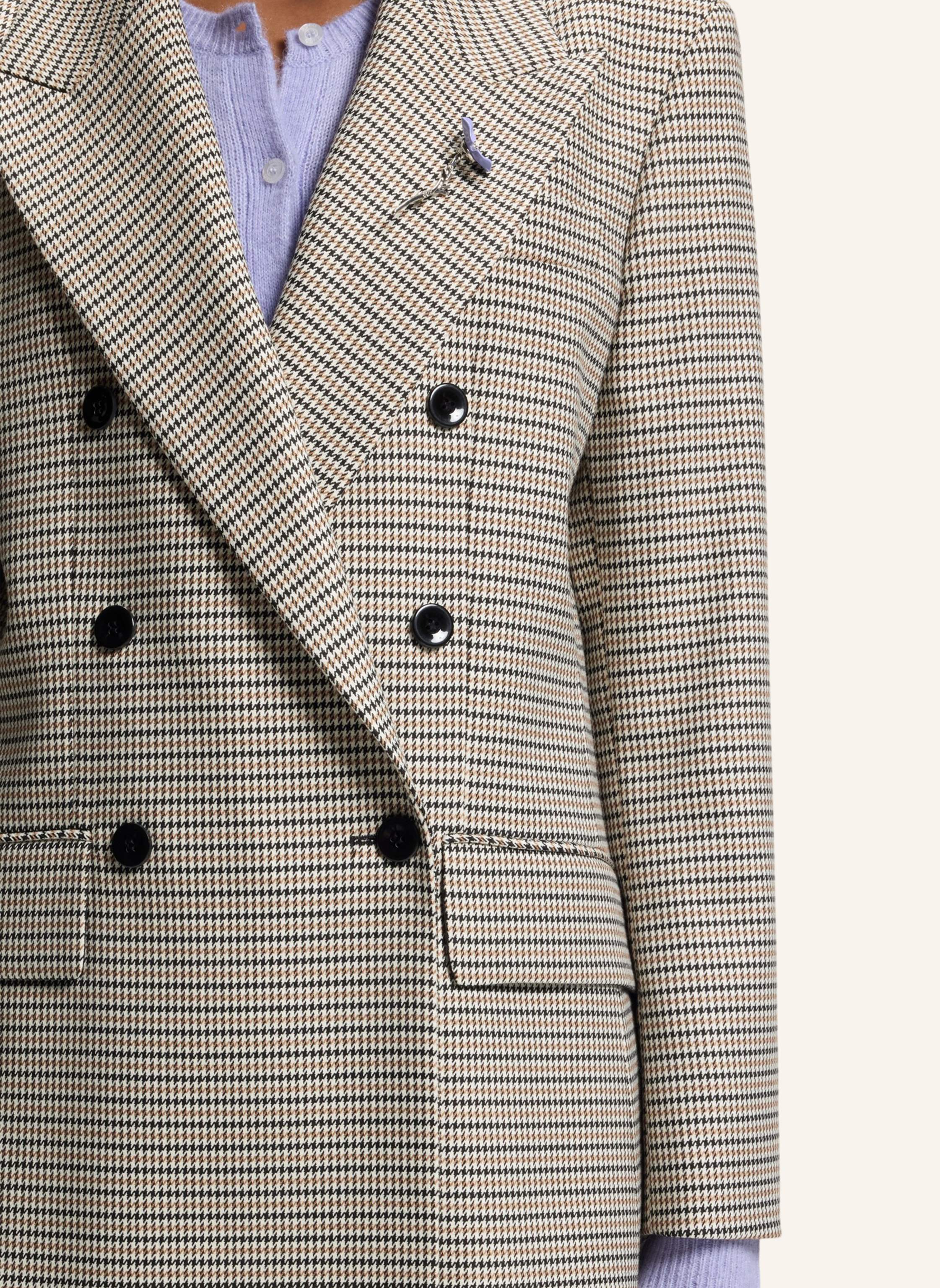 Thumbnail - Hugo Blazer Amalisa Relaxed Fit grau