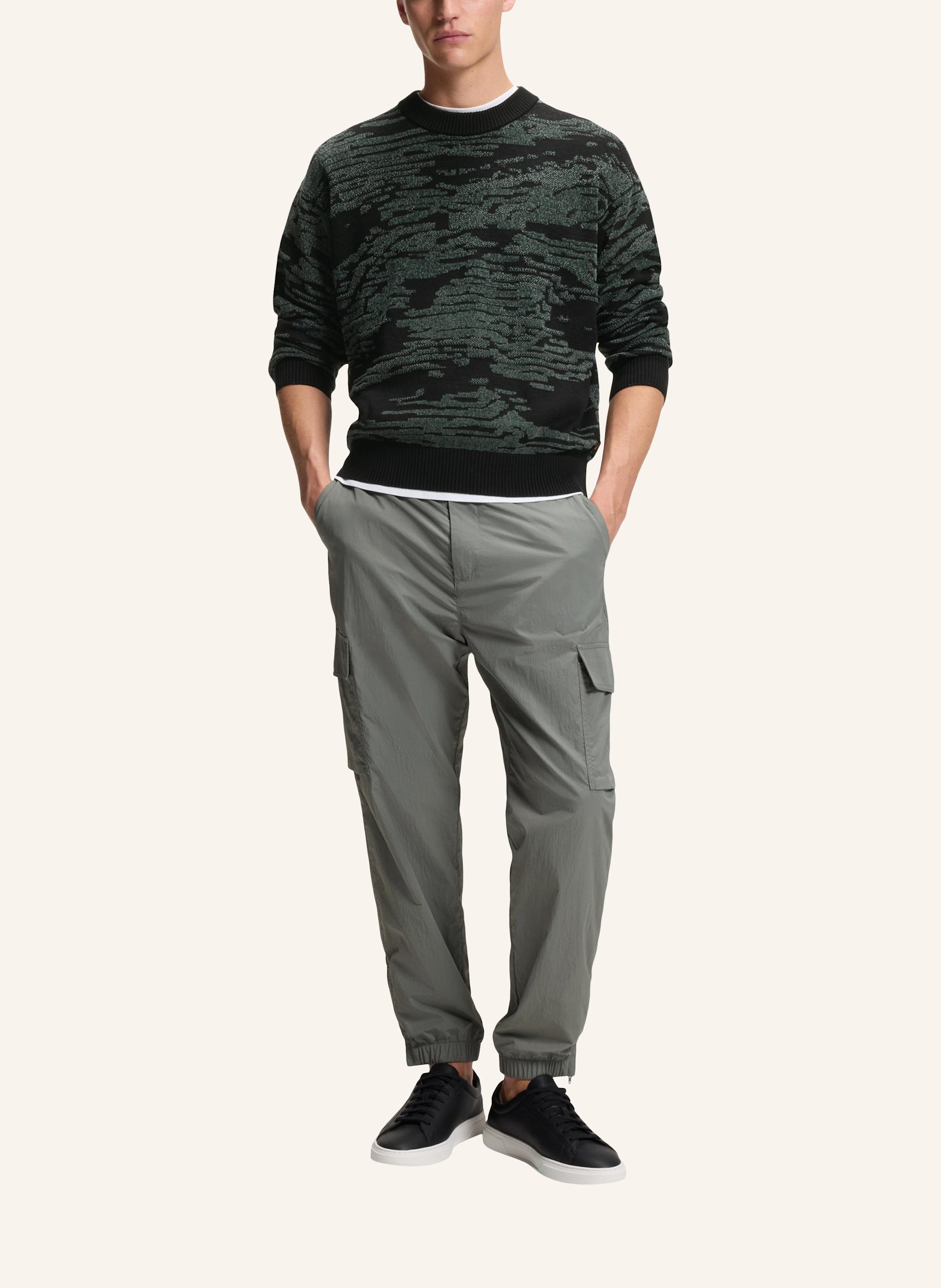 Thumbnail - Boss Pullover Andscape Relaxed Fit schwarz