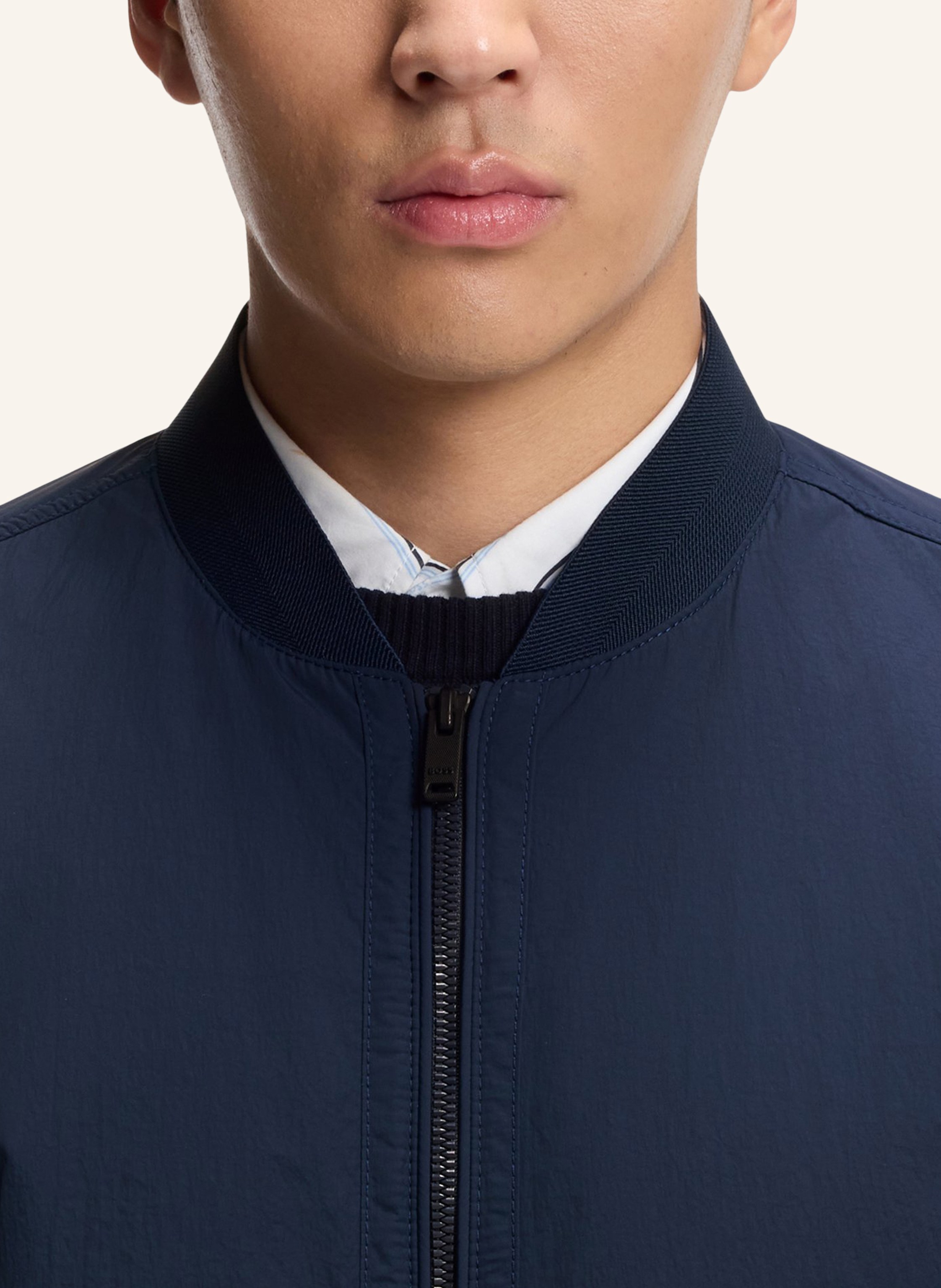 Thumbnail - Boss Casual Jacke Ovarsi Relaxed Fit blau