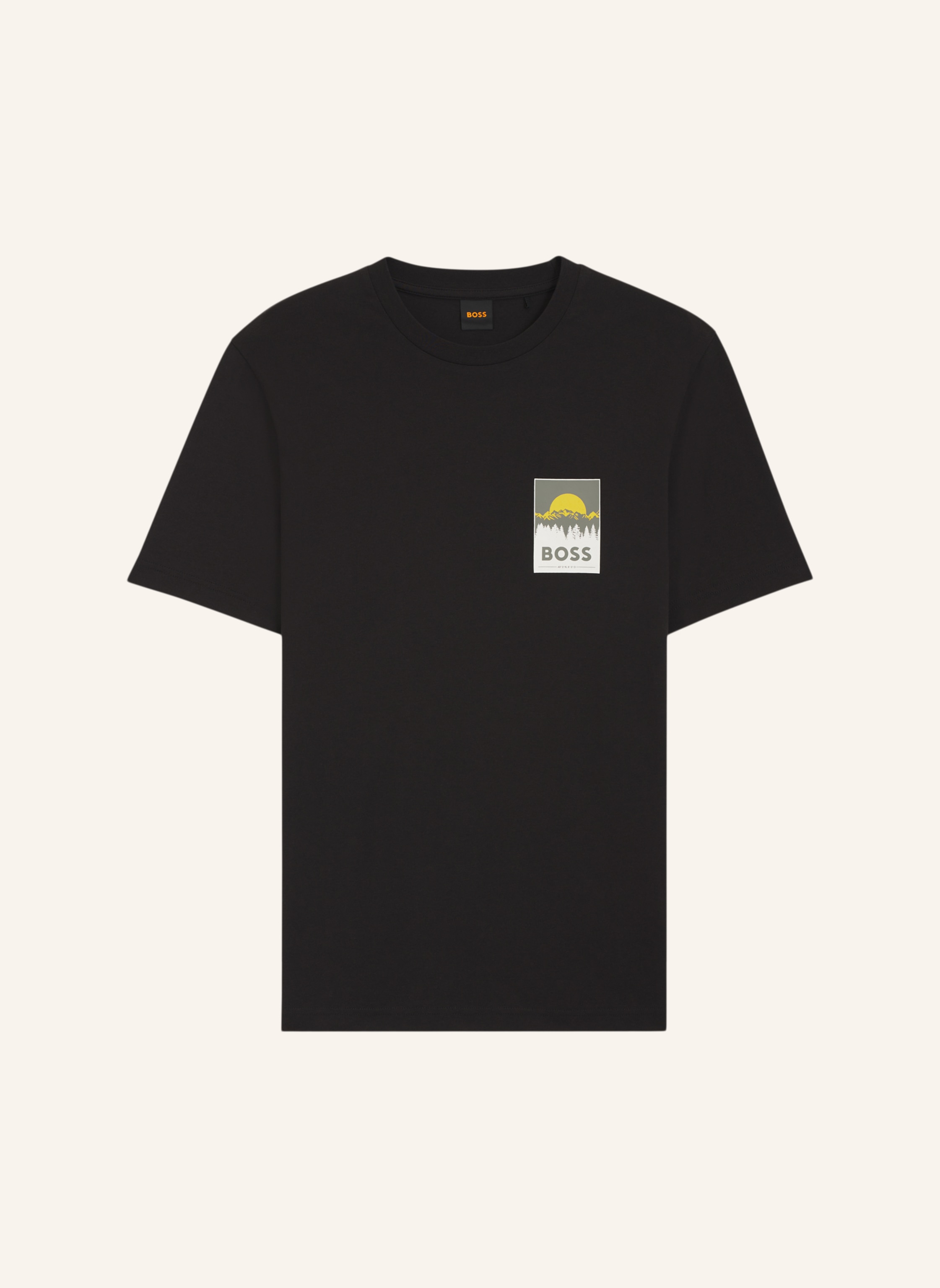 Boss T-Shirt Te_Plain Regular Fit schwarz