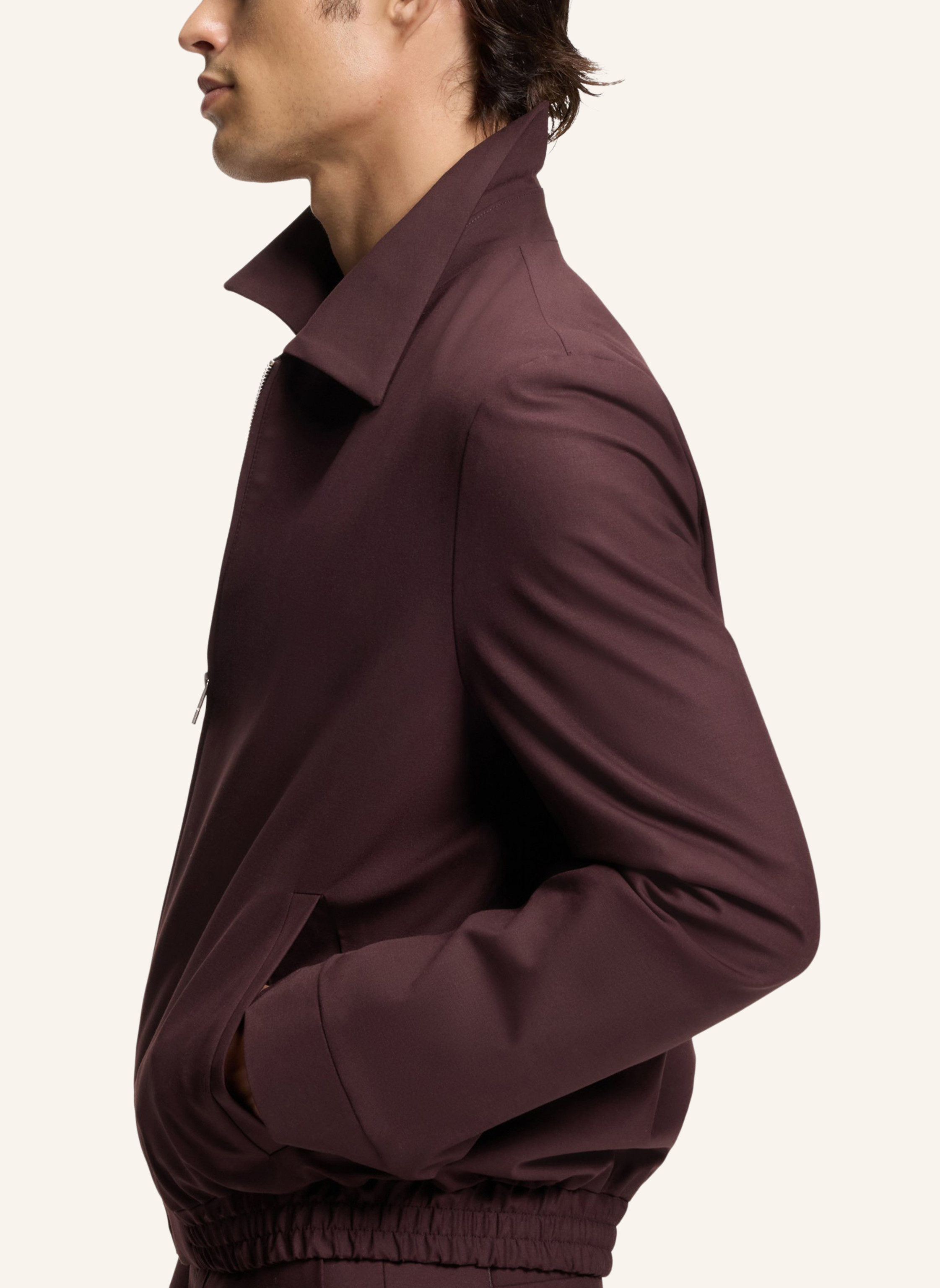 Thumbnail - Hugo Blazer hellys261x Slim Fit braun