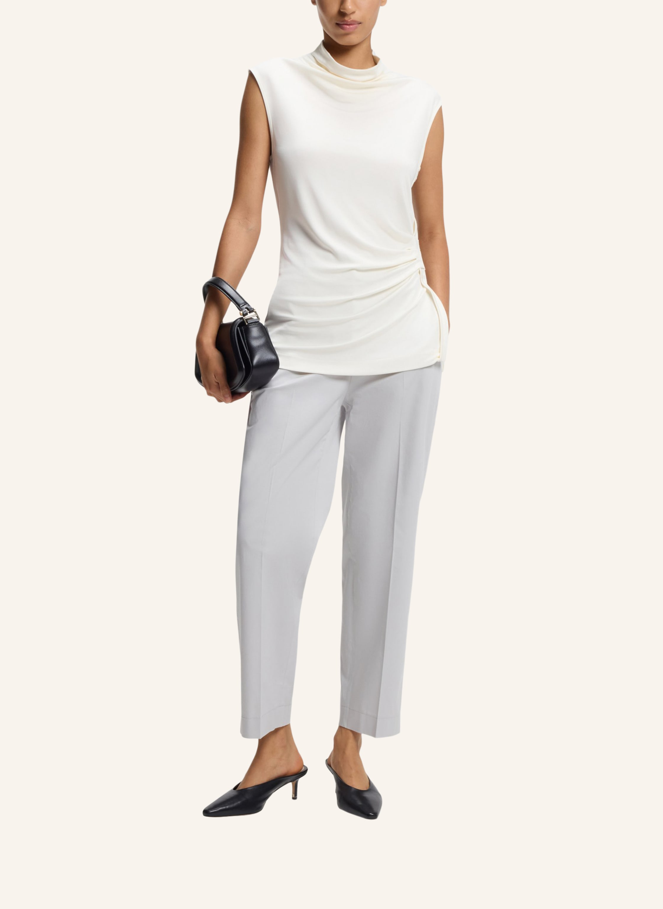 Thumbnail - Boss Casual Top Erocis Slim Fit beige