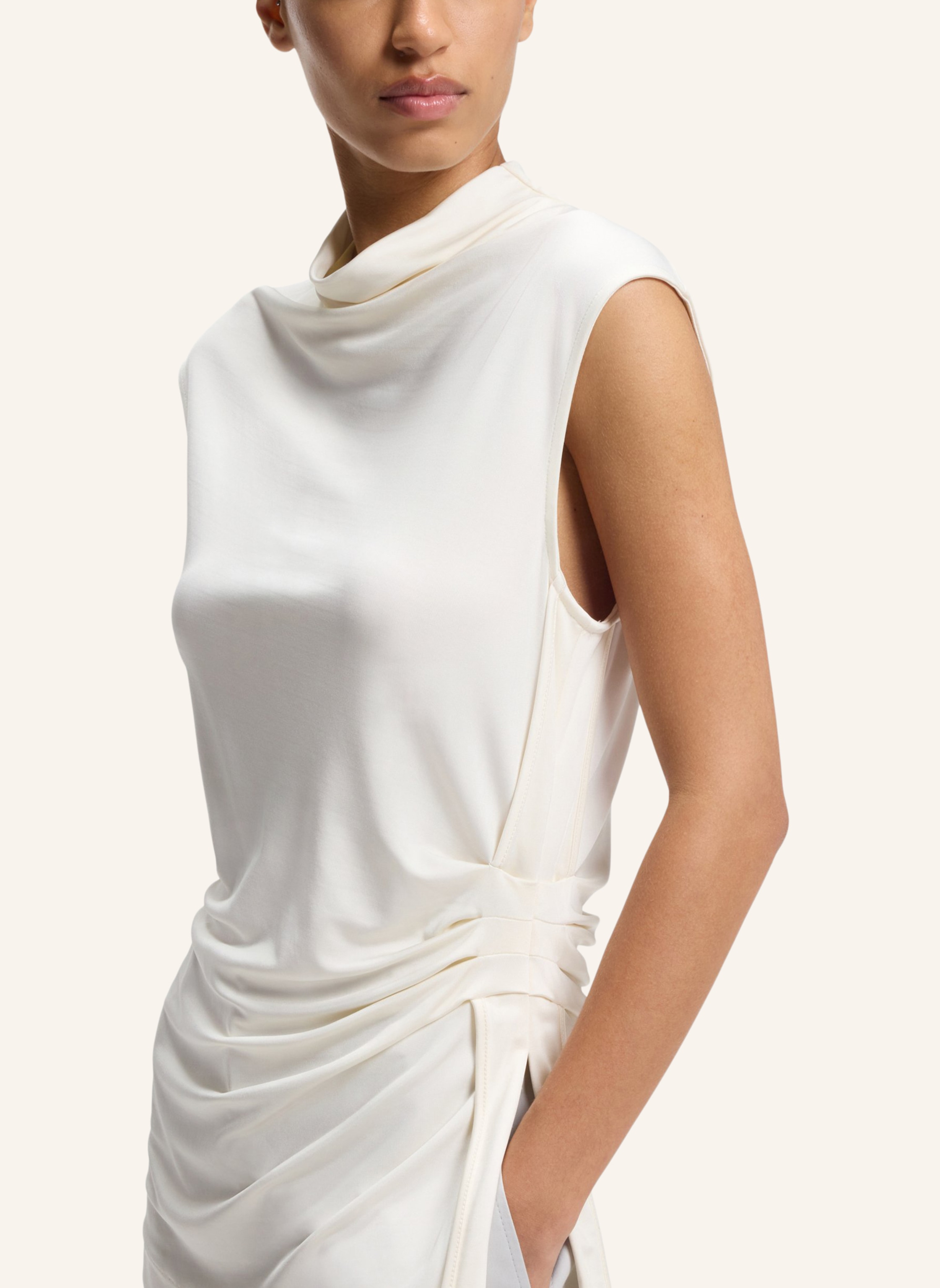 Thumbnail - Boss Casual Top Erocis Slim Fit beige