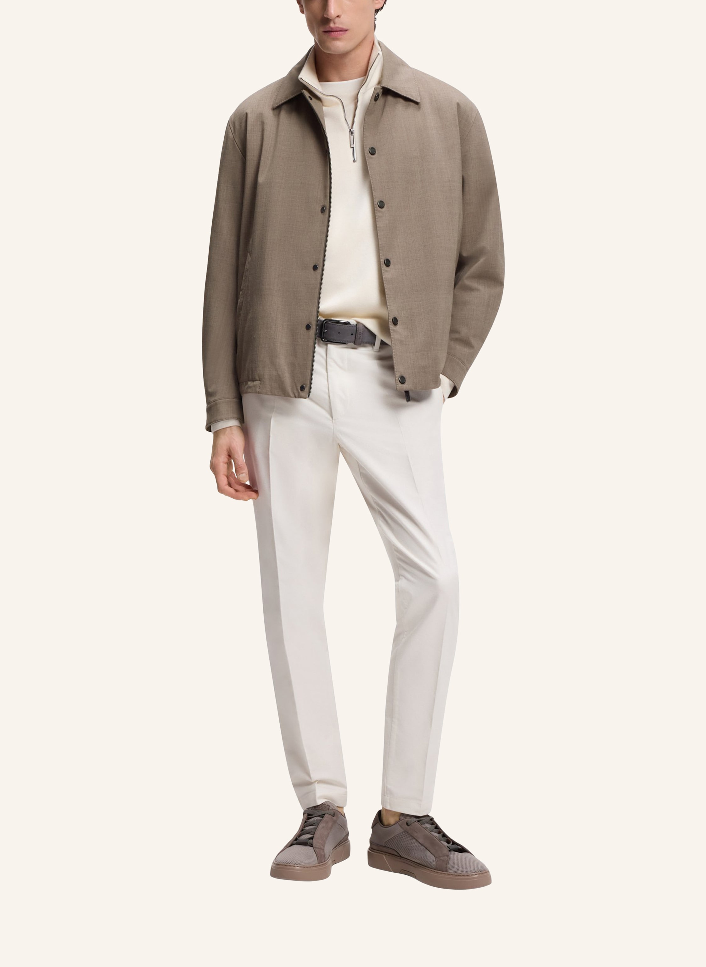 Thumbnail - Boss Casual Jacke H-Carlston_Am Regular Fit beige