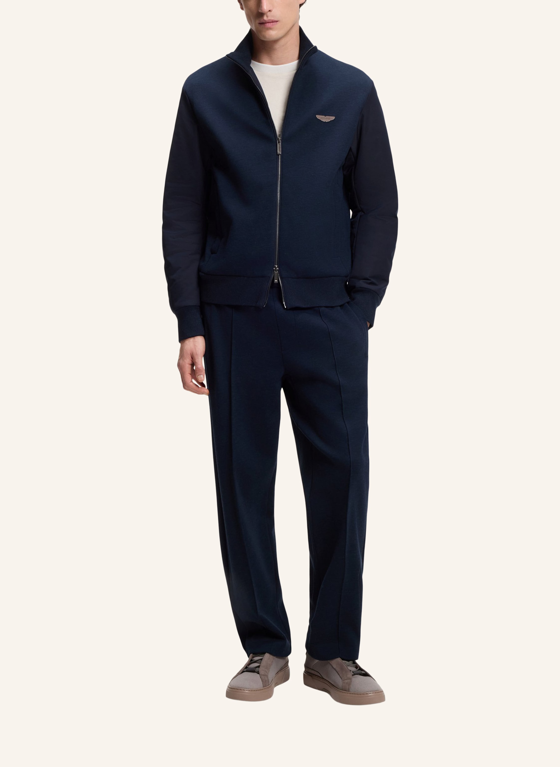 Thumbnail - Boss Sweatshirt C-Shepherd 242_Am Regular Fit blau