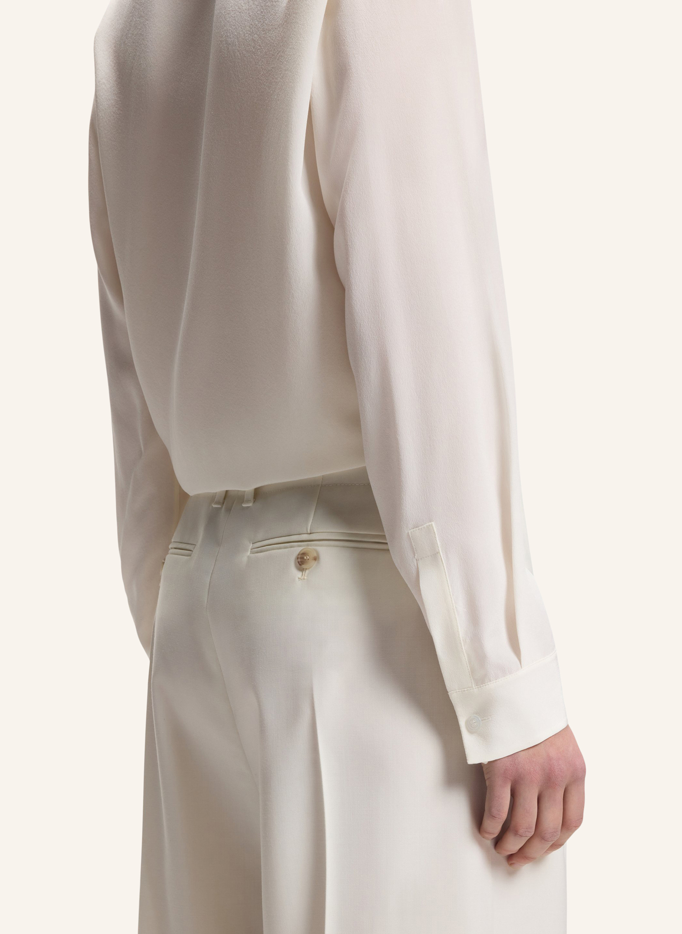 Thumbnail - Boss Business Bluse Belindina Relaxed Fit beige