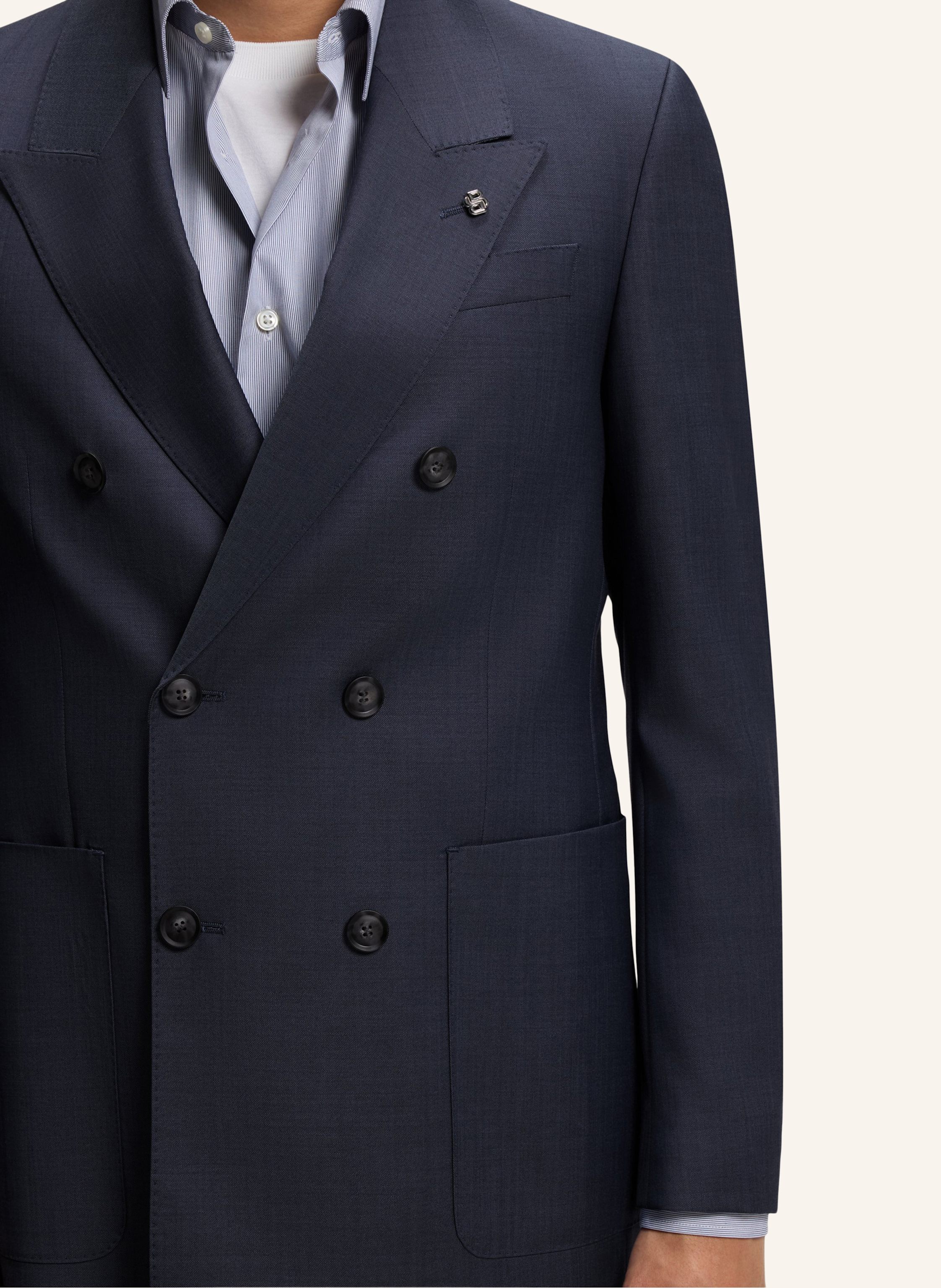 Thumbnail - Boss Blazer C-Callum-Db-Peak-254 Relaxed Fit blau