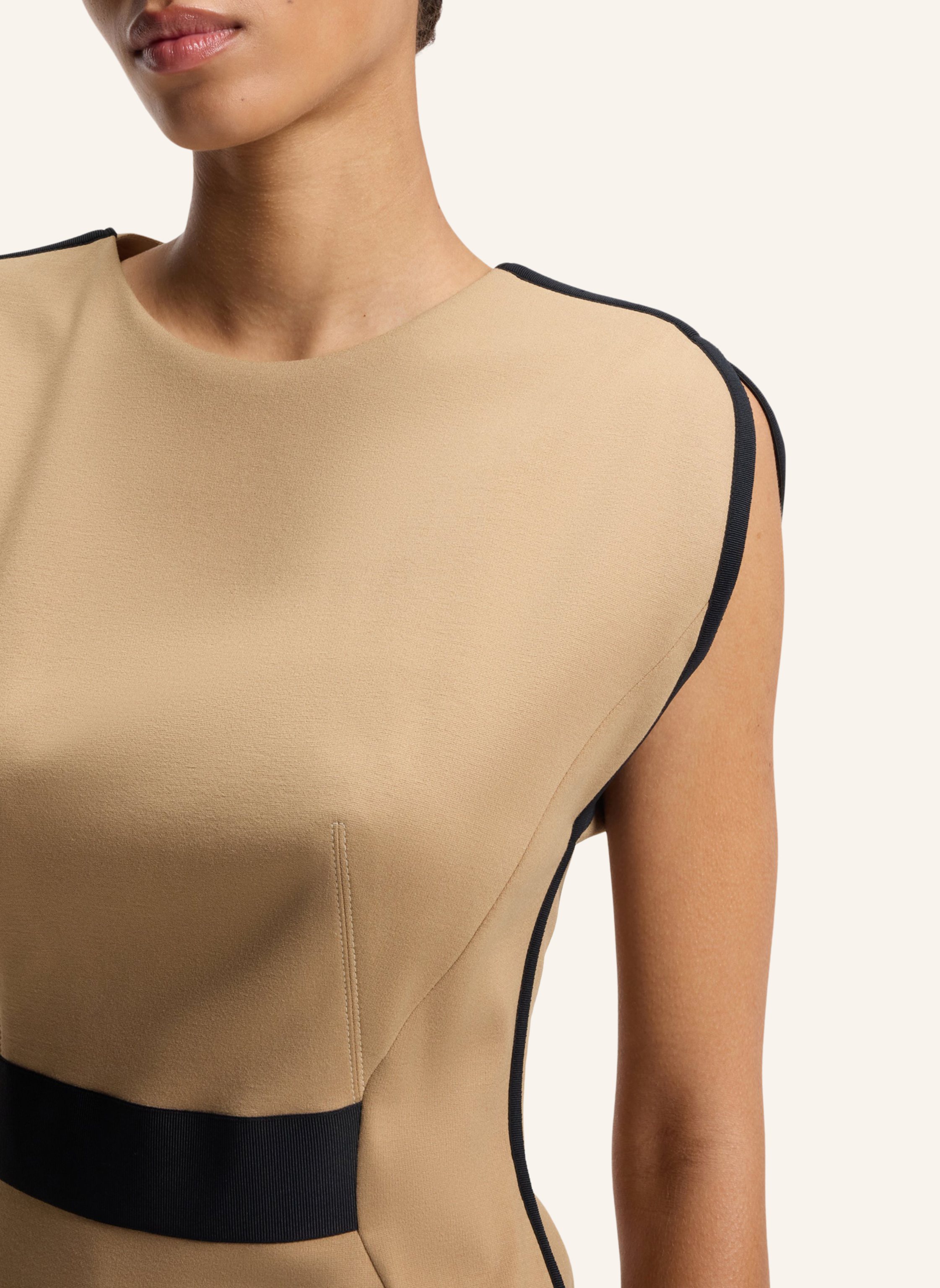 Thumbnail - Boss Business Kleid detira1 Slim Fit beige