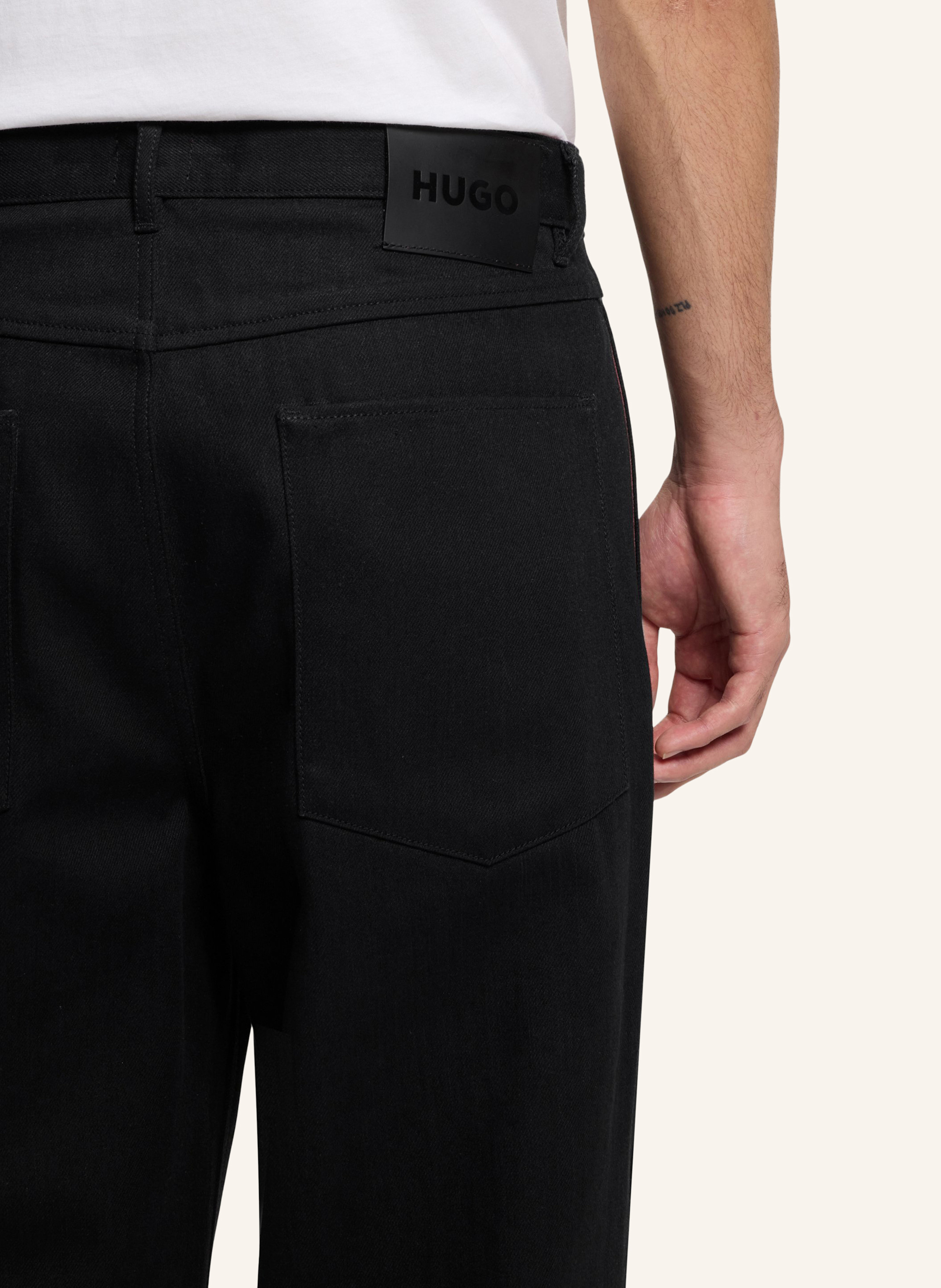 Thumbnail - Hugo Jeans Hugo 245/1 Relaxed Fit schwarz