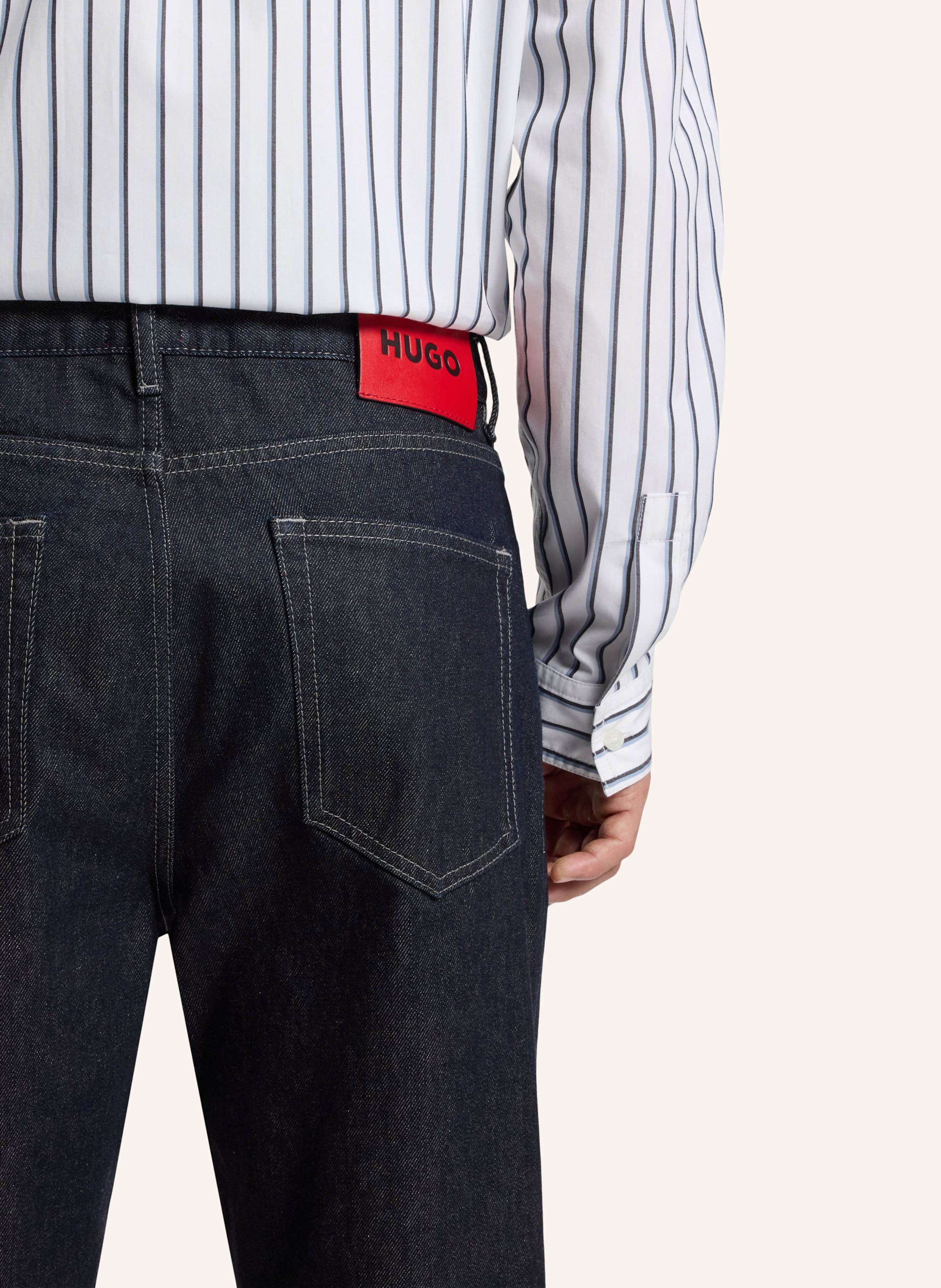 Thumbnail - Hugo Jeans Hugo 838 Relaxed Fit blau