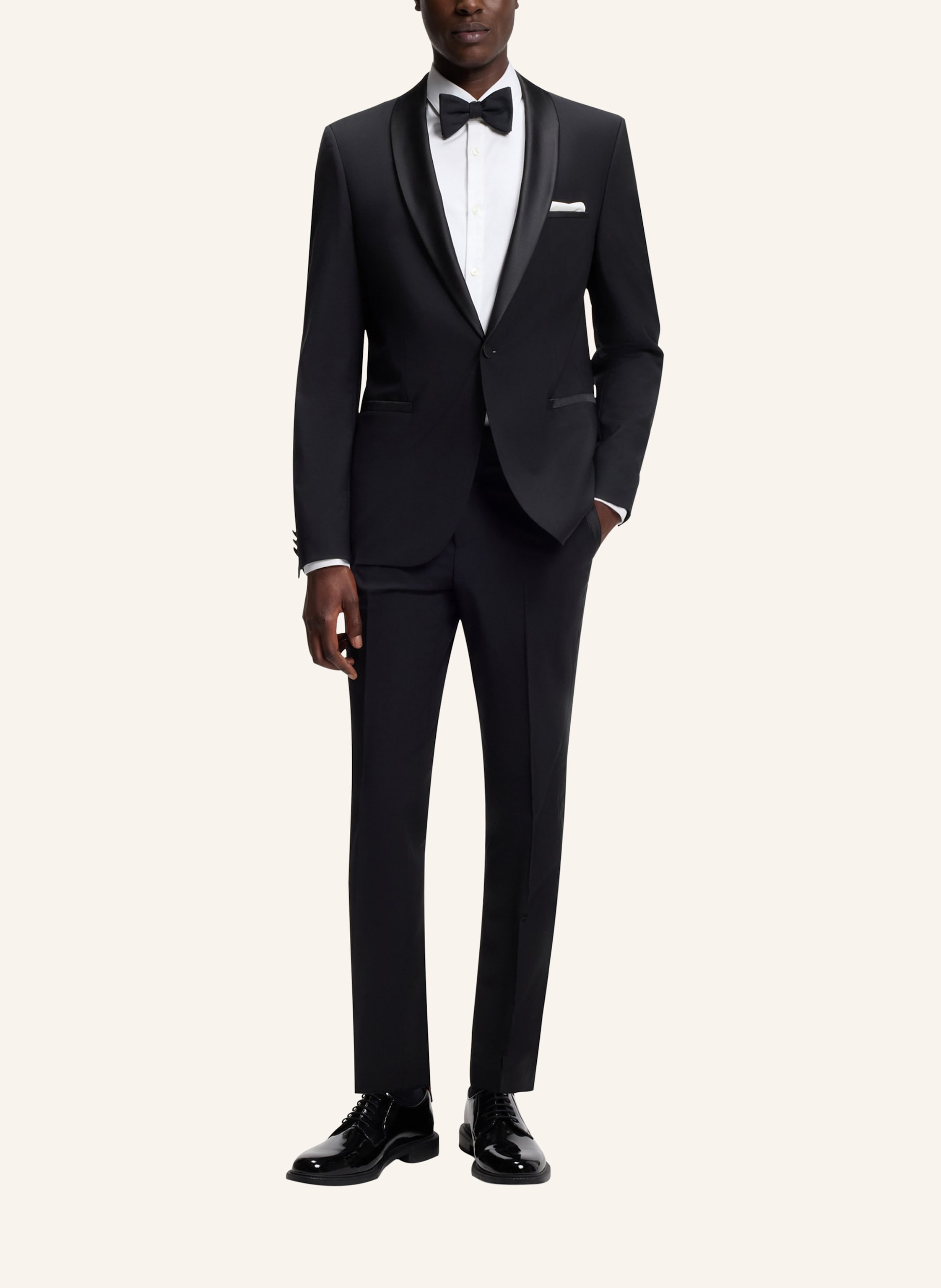 Thumbnail - Hugo Business Hemd King Slim Fit weiss